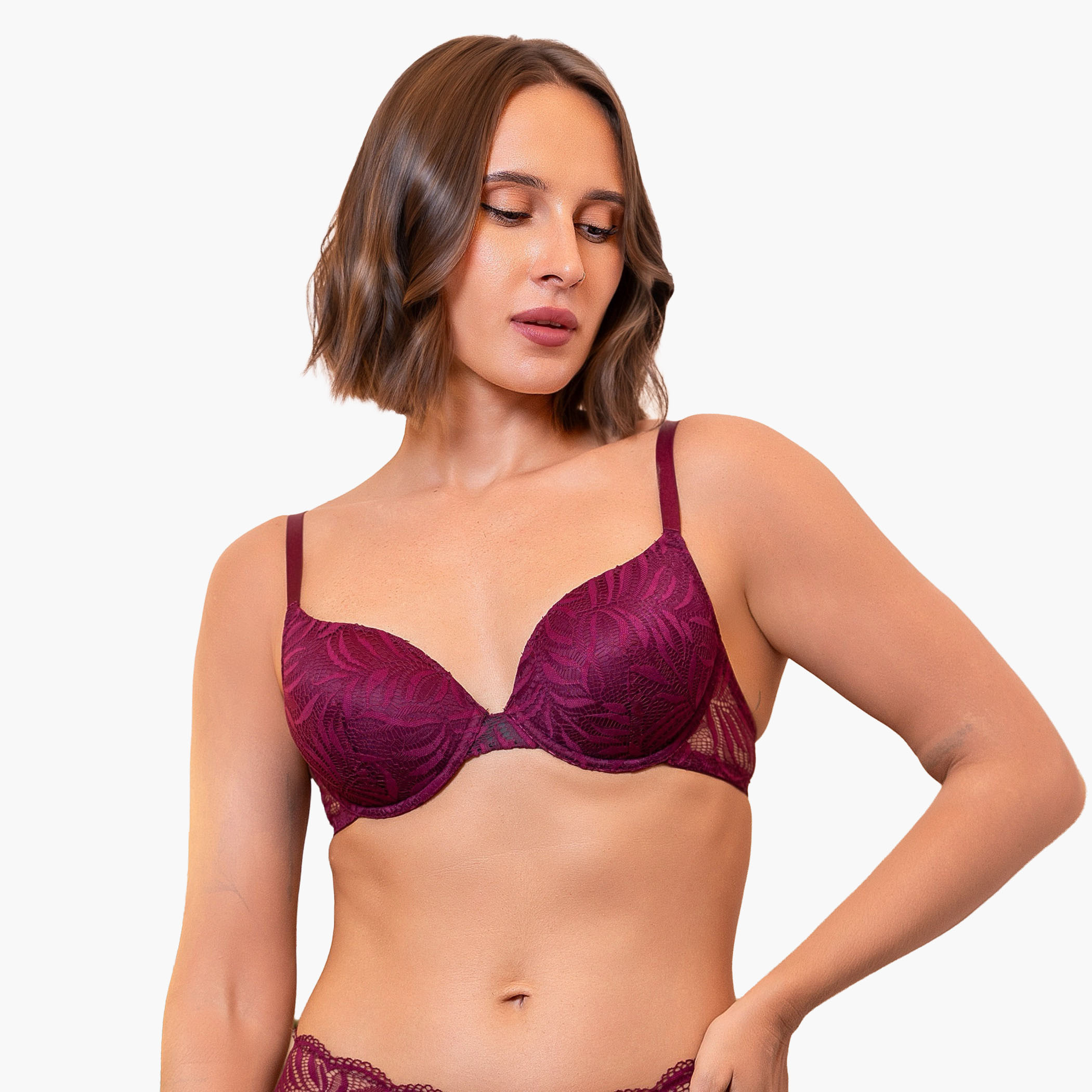 Aadaraya Plunge Bra-women-clothing-lingerie-bras-image-1
