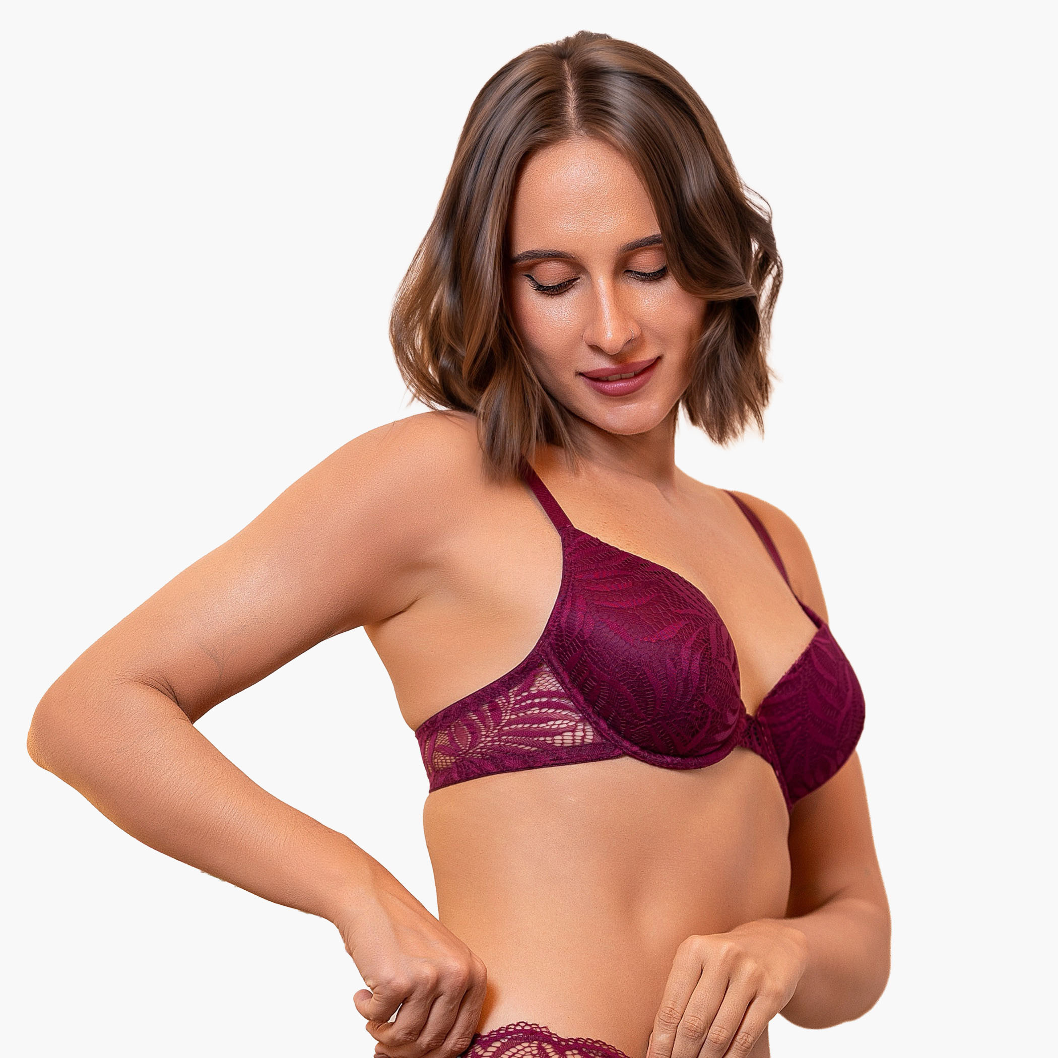 Aadaraya Plunge Bra-women-clothing-lingerie-bras-image-2