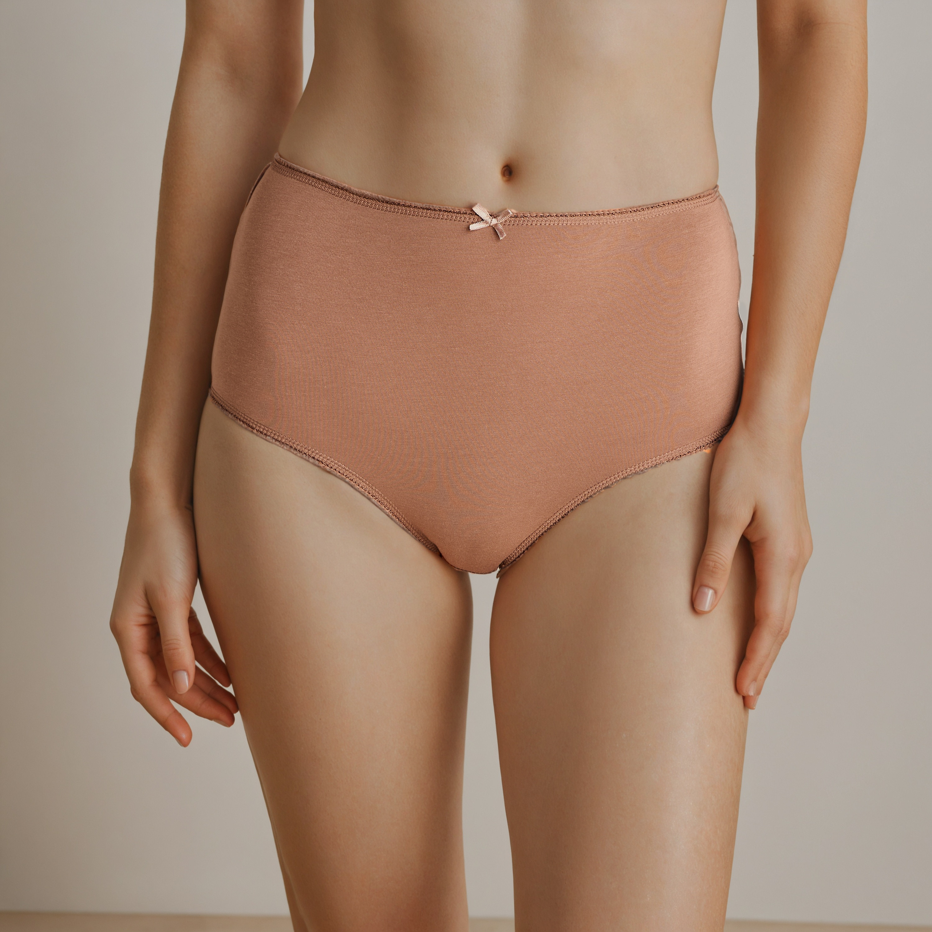 طقم سراويل داخلية 5 قطع بزينة فيونكة-women-clothing-nightwear-pyjamas-bottoms-image-25