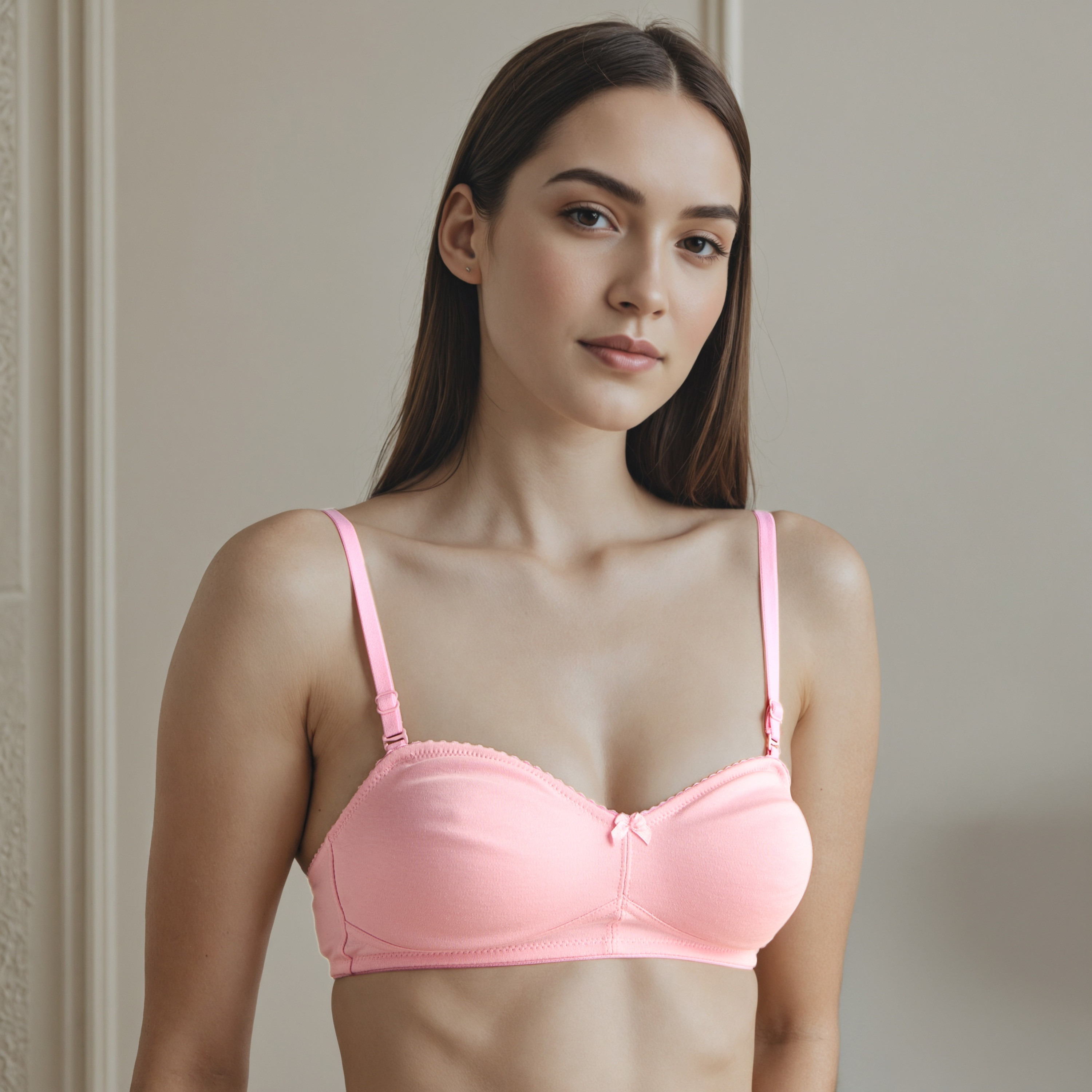 Non-Padded Demi Bra Medium Coverage-women-clothing-lingerie-bras-image-1