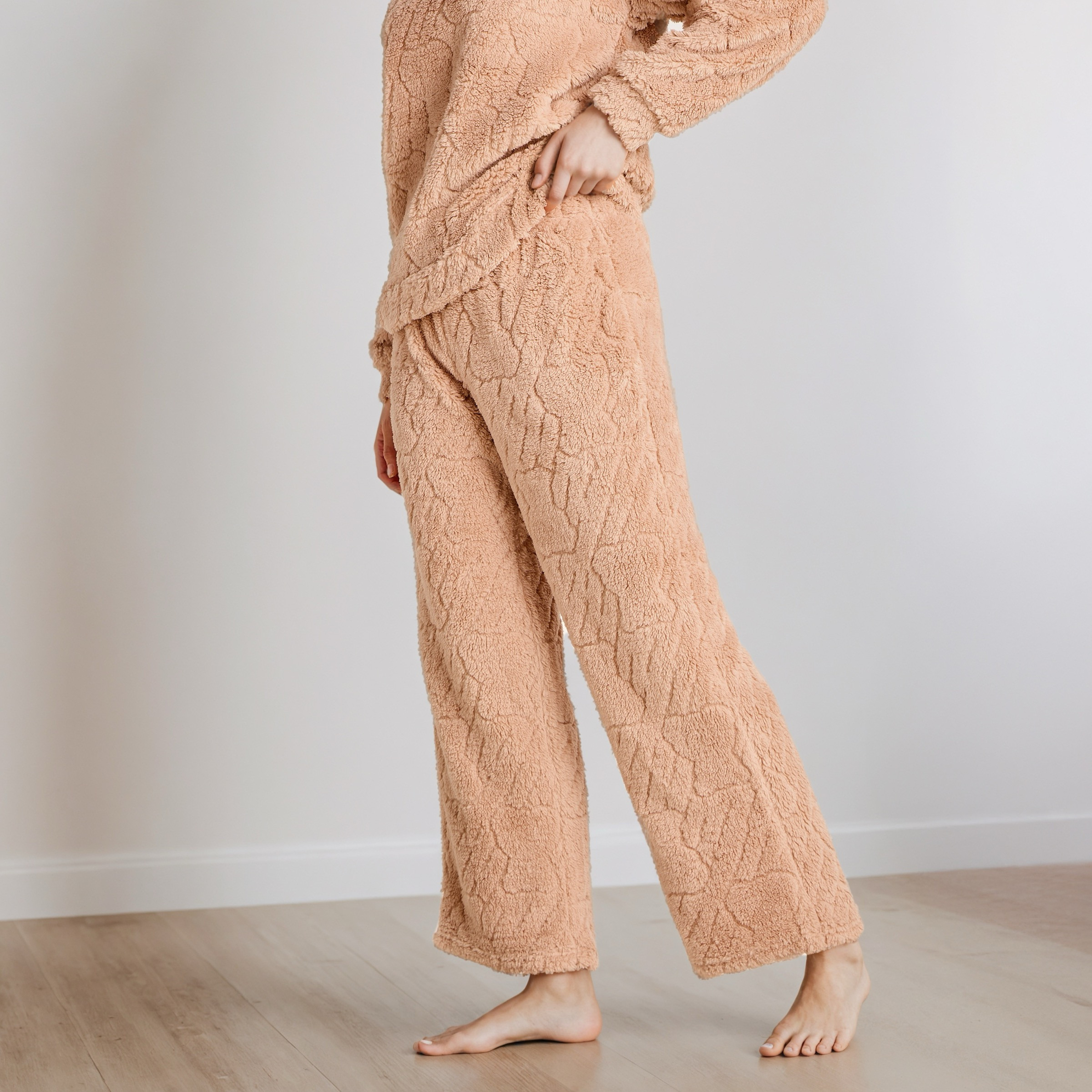 طقم بلوزة وبنطلون بيجاما-women-clothing-nightwear-pyjamas-longsets-image-3