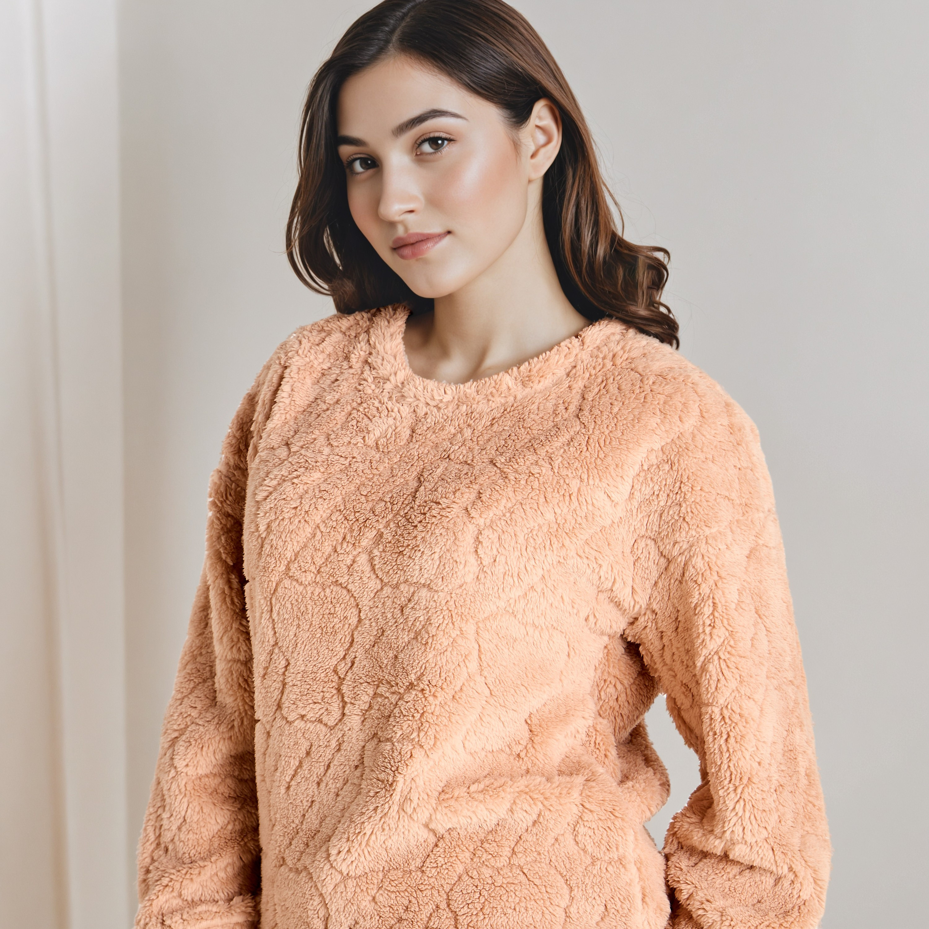طقم بلوزة وبنطلون بيجاما-women-clothing-nightwear-pyjamas-longsets-image-5