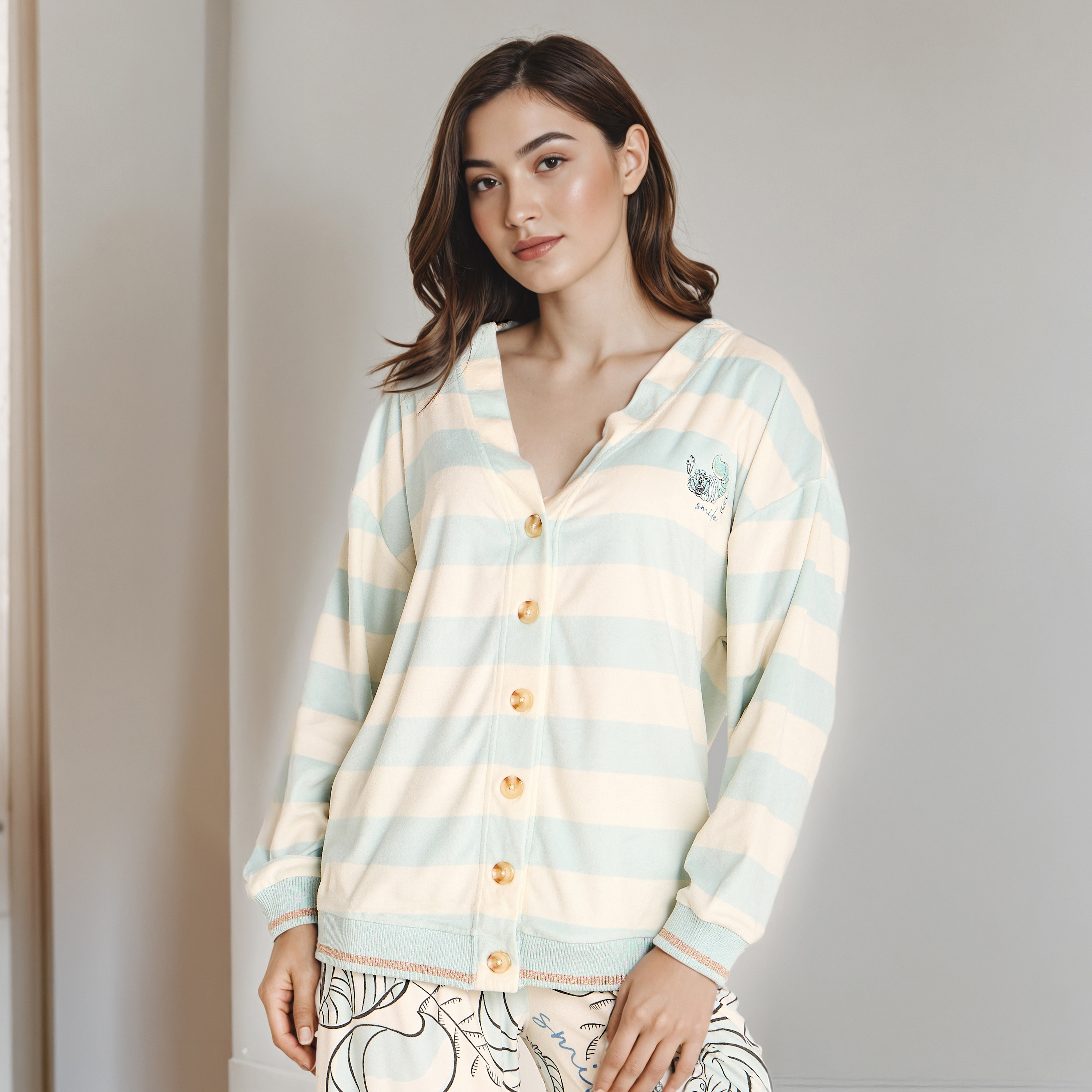 Printed Pyjama Set-women-clothing-nightwear-pyjamas-longsets-image-2