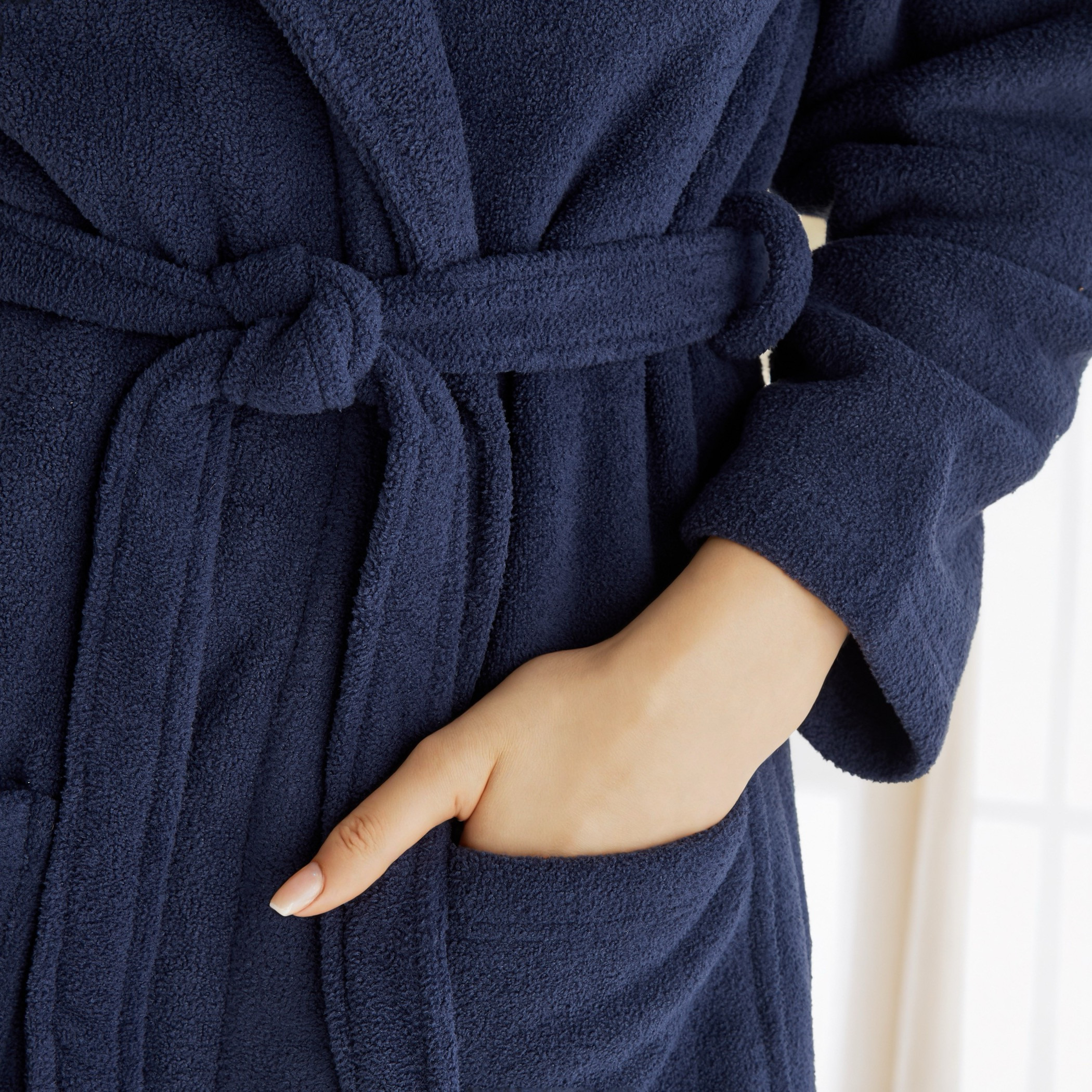 Plush Night Robe with Pockets-women-clothing-nightwear-robes-image-3