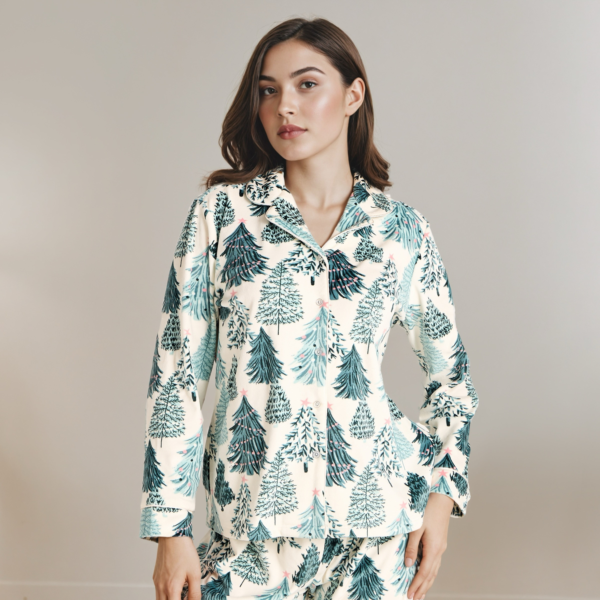Printed Pyjama Set-women-clothing-nightwear-pyjamas-longsets-image-2