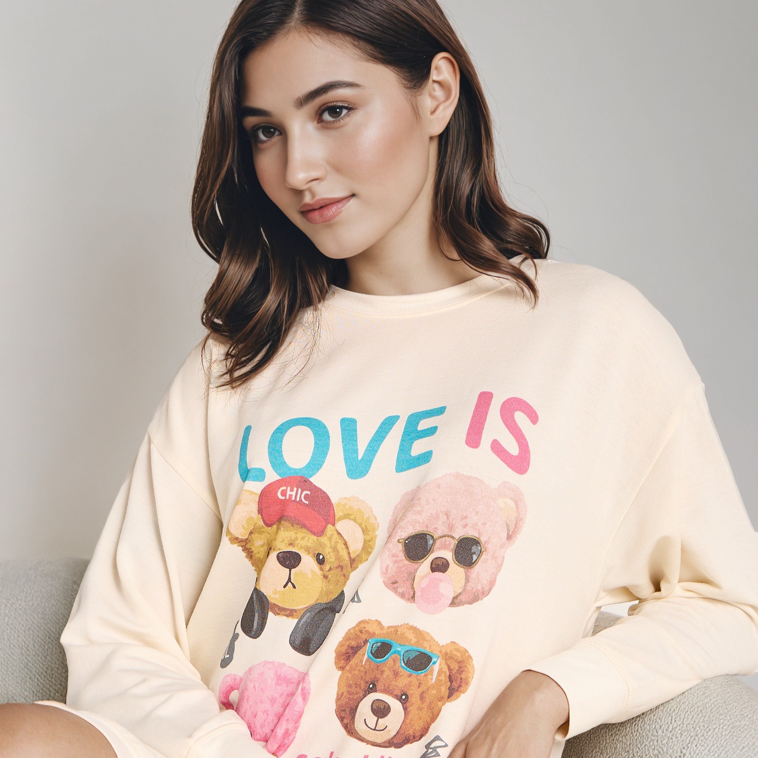 قميص نوم بطبعات وأكمام طويلة-women-clothing-nightwear-nighties-image-4