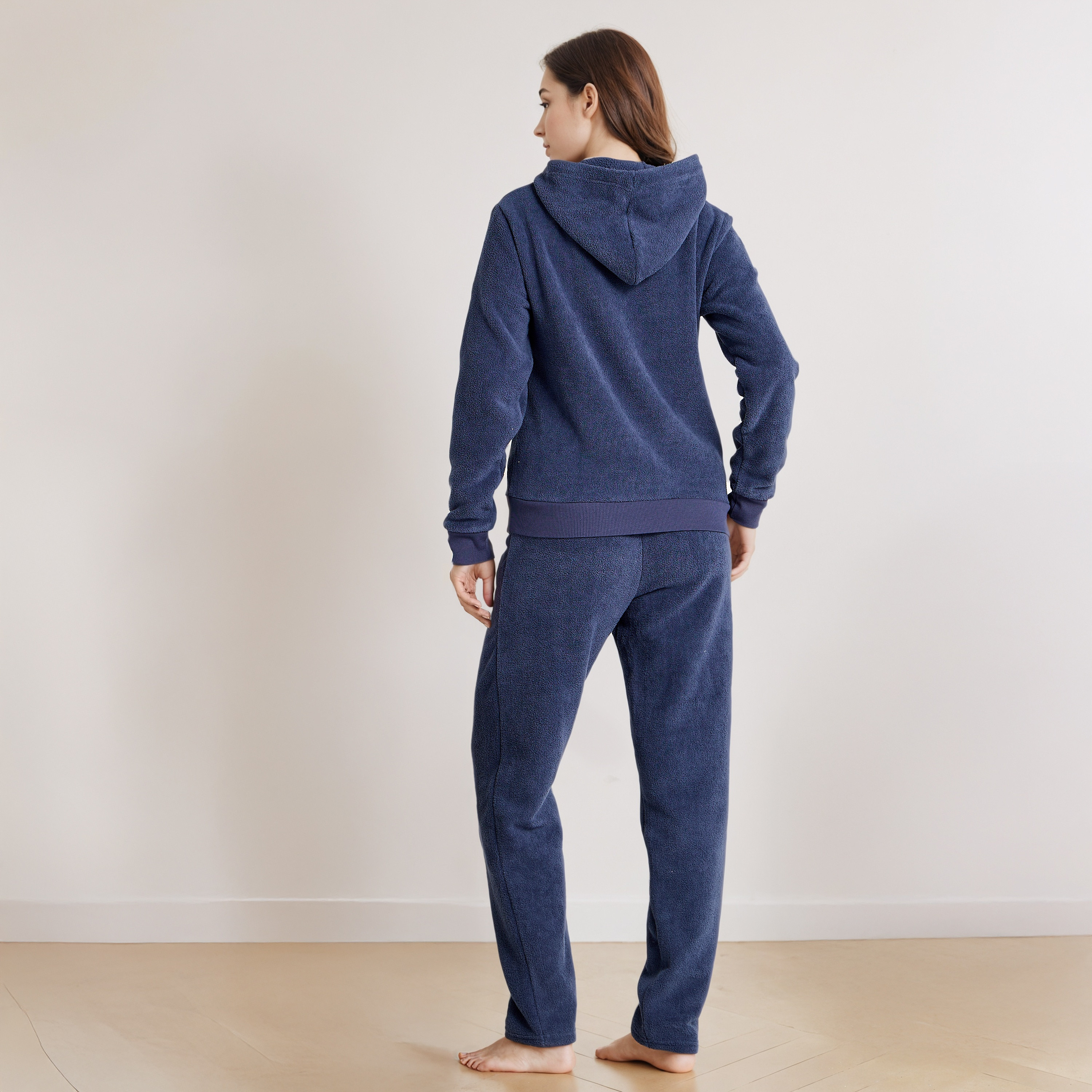 Pyjama Set Hooded Sweatshirt & Trousers-women-clothing-nightwear-pyjamas-longsets-image-4