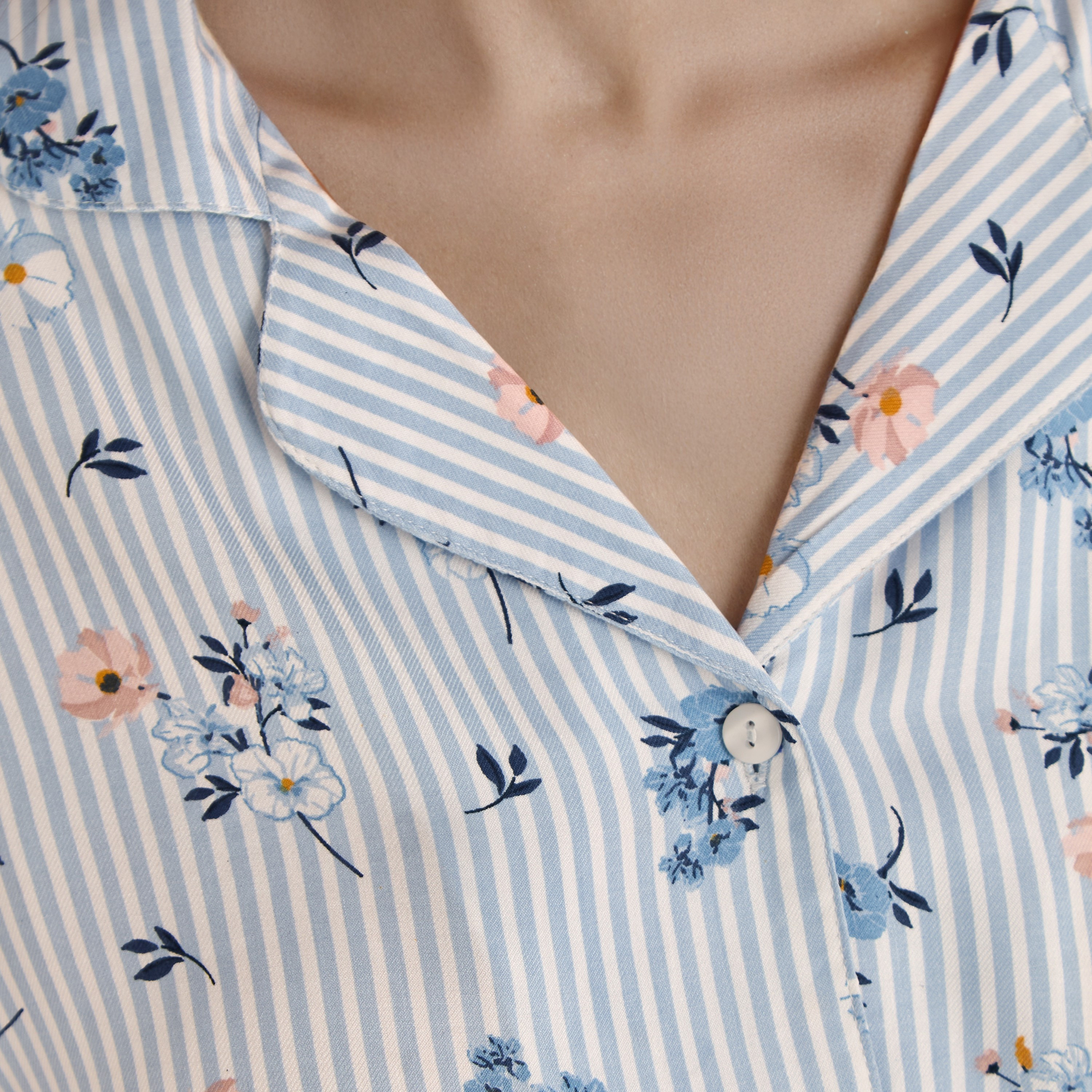 Floral Print Pyjama Set with Eye Mask-women-clothing-nightwear-pyjamas-longsets-image-6