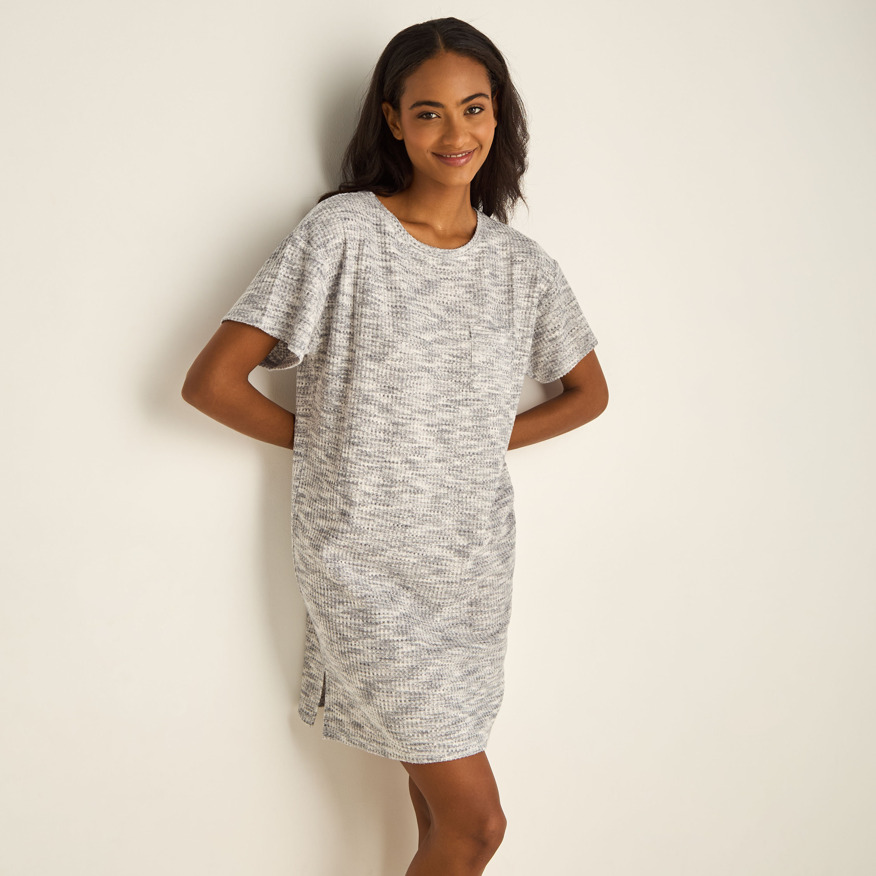 قميص نوم بياقة مستديرة - طقم من 2-women-clothing-nightwear-nighties-image-2