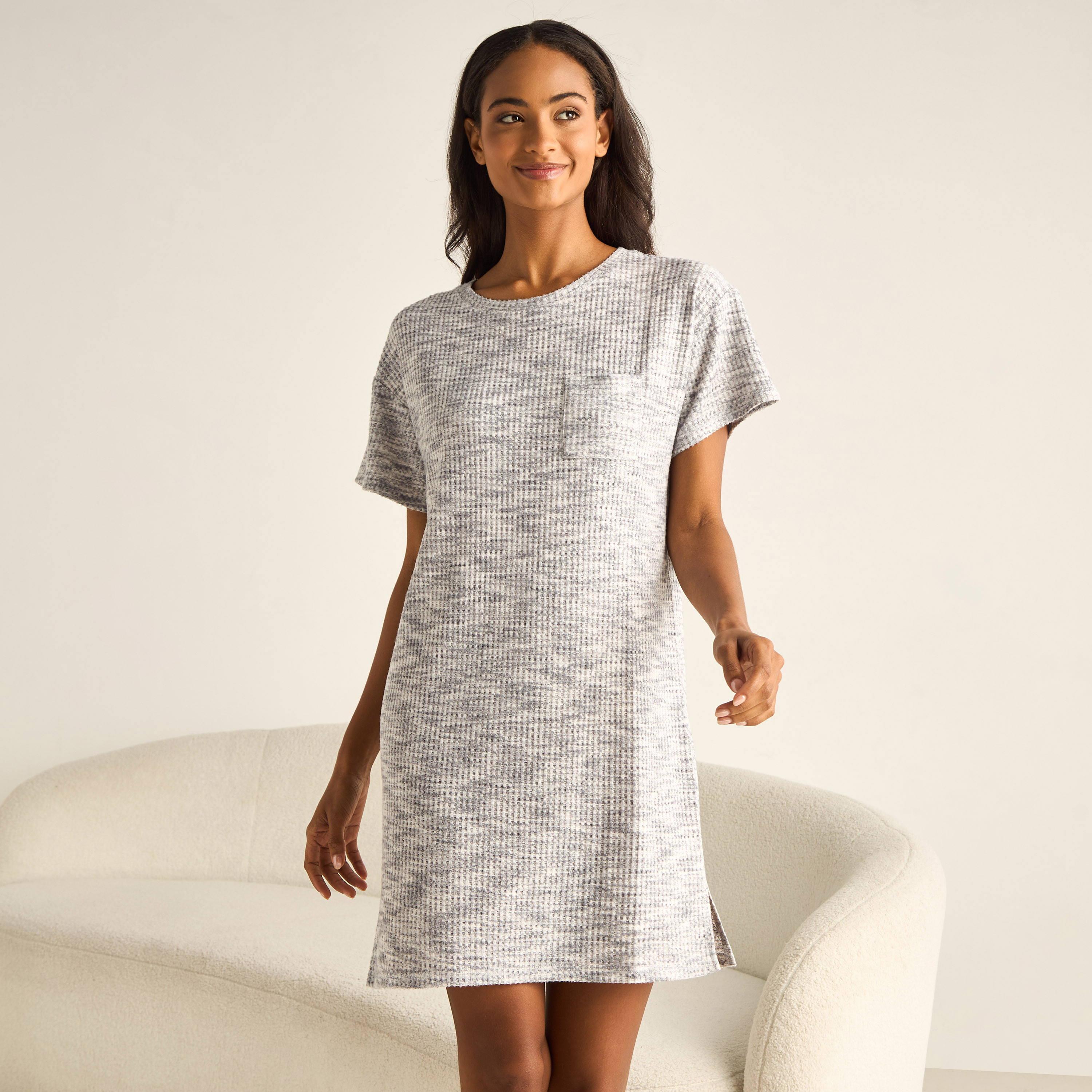 قميص نوم بياقة مستديرة - طقم من 2-women-clothing-nightwear-nighties-image-3