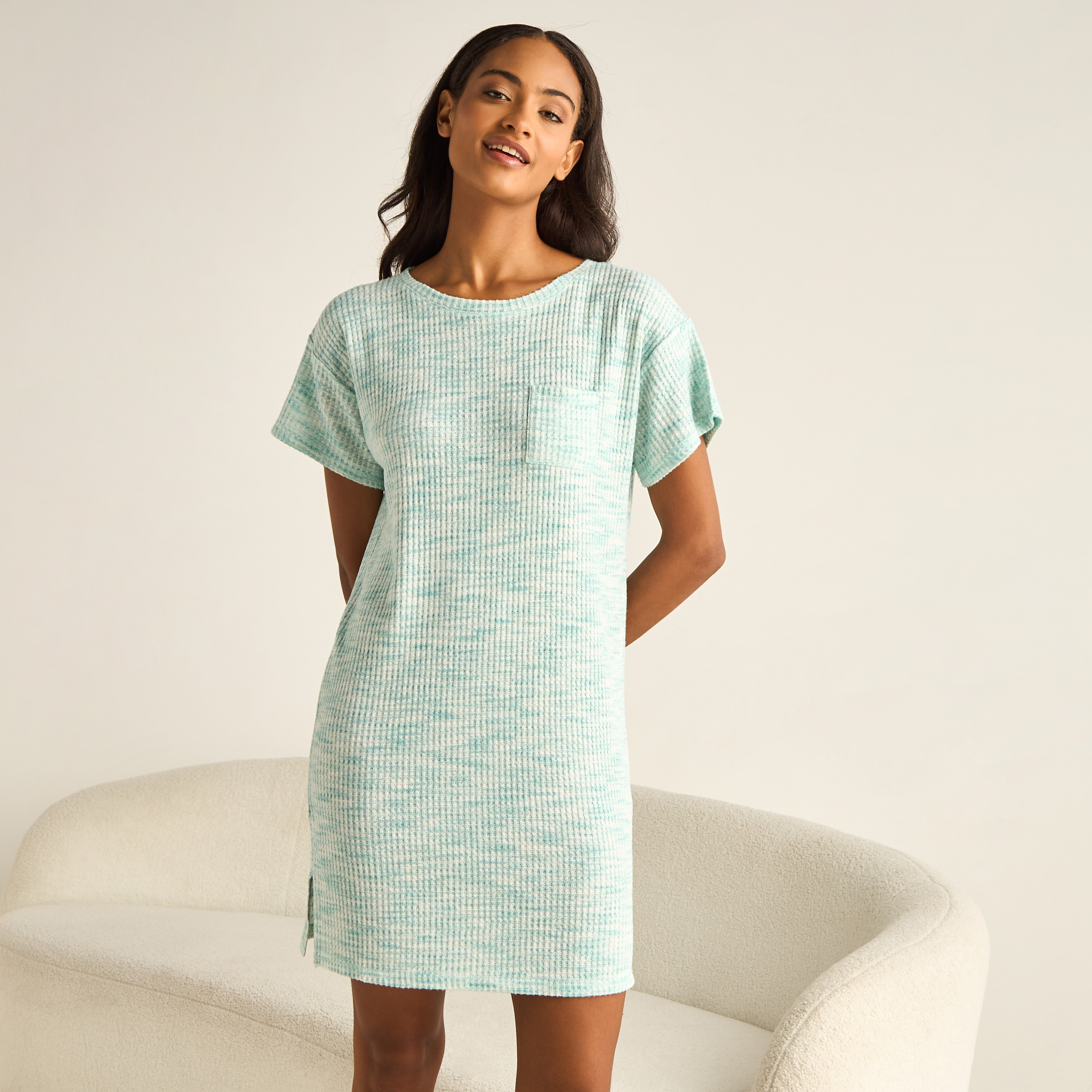 Nighty with Round Neck - Set of 2-women-clothing-nightwear-nighties-image-3