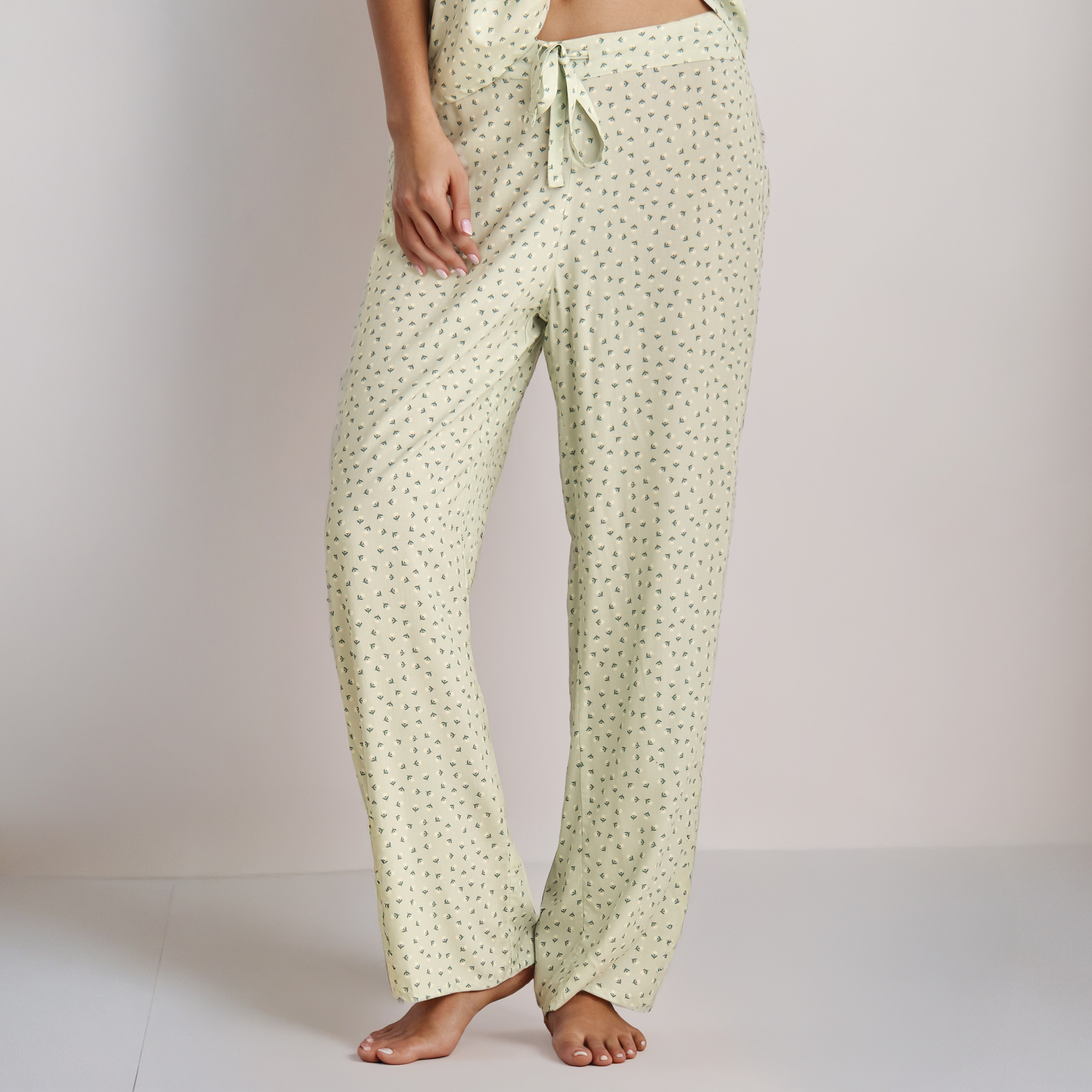 Pyjama Set Top and Trousers Rayon-women-clothing-nightwear-pyjamas-longsets-image-4