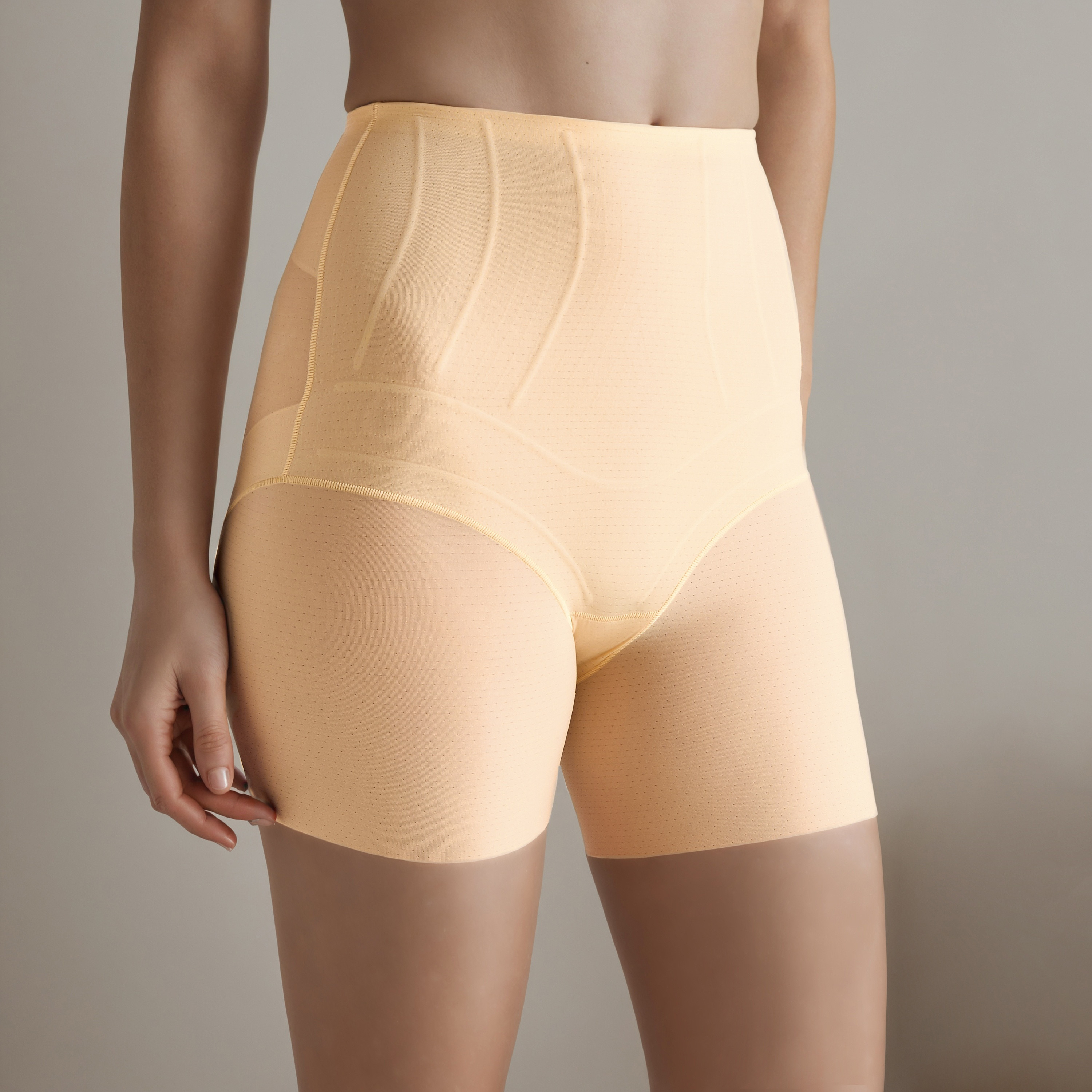 Panelled Shaping Briefs-women-clothing-lingerie-panties-image-1