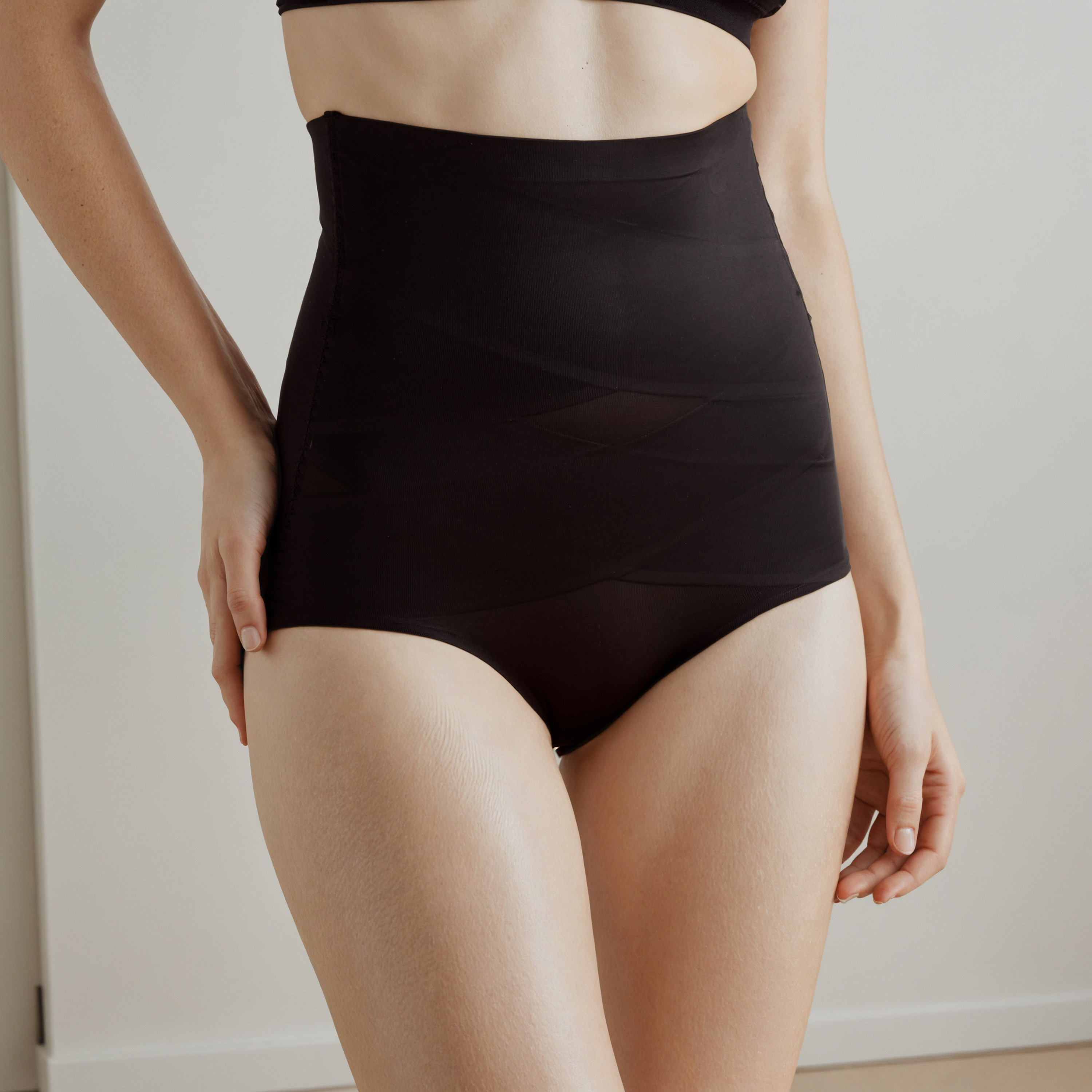 Panelled Shaping Briefs-women-clothing-lingerie-panties-image-1
