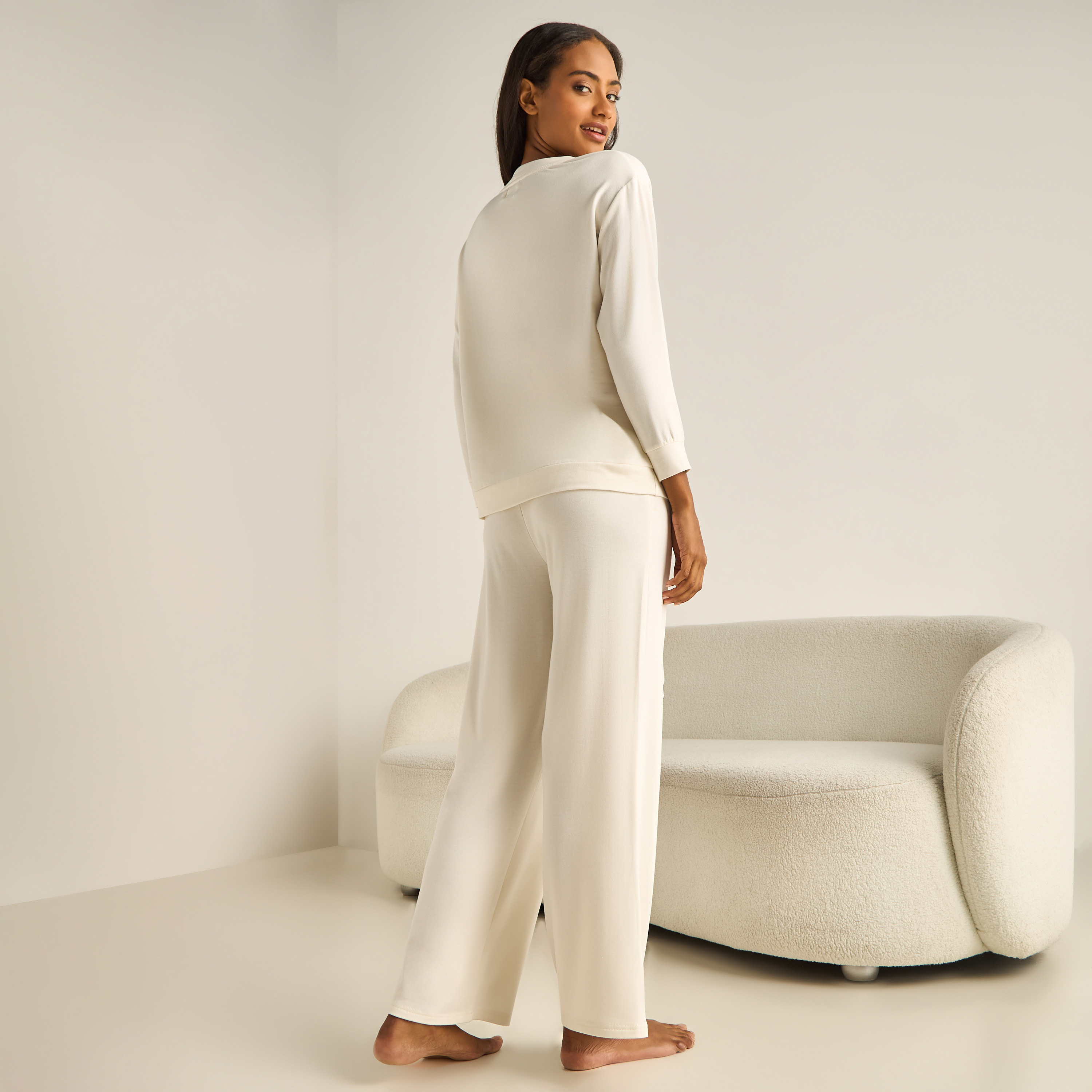 Pyjama Set T-shirt & Trousers-women-clothing-nightwear-pyjamas-longsets-image-3