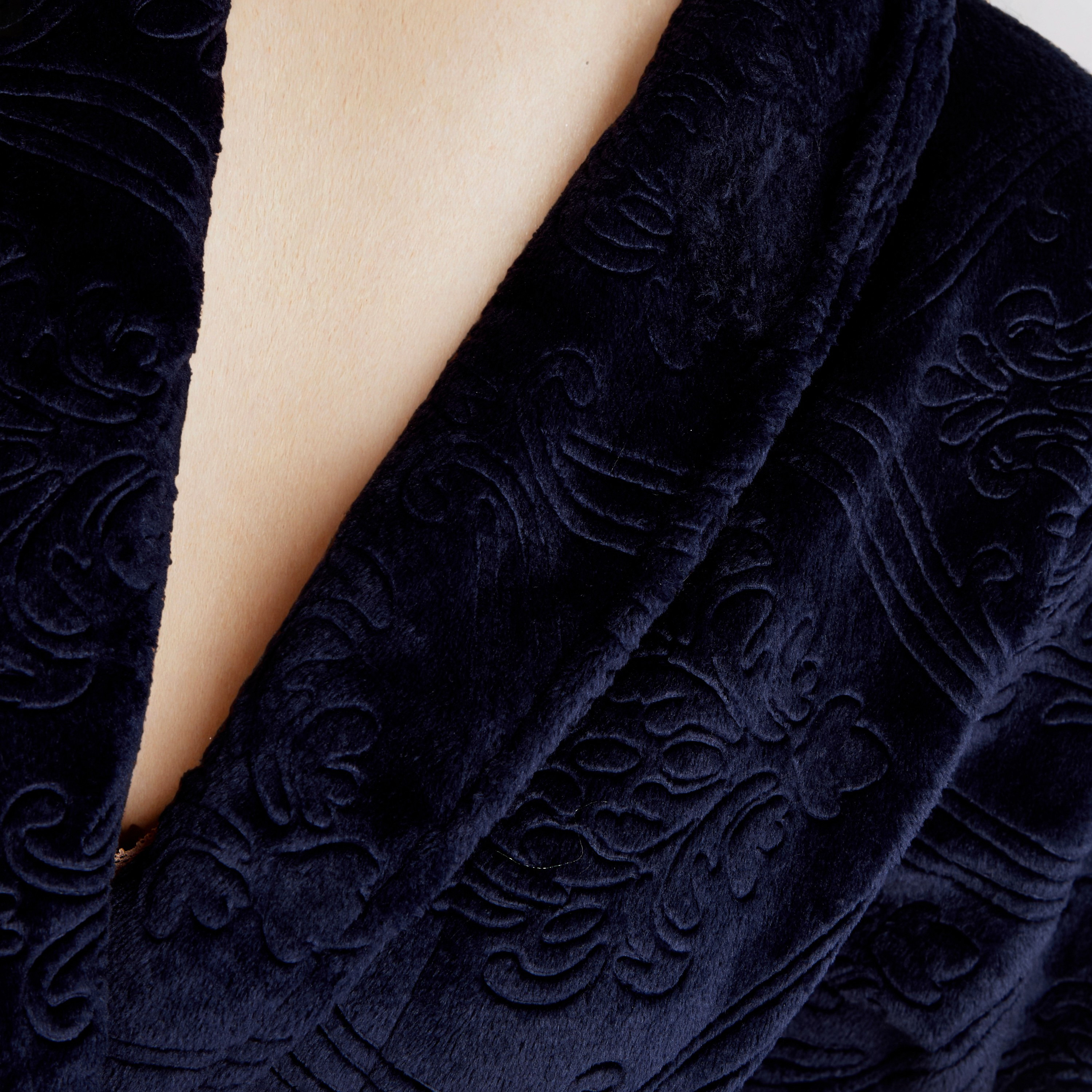 روب نوم جاكار فاخر مع شبشب غرفة النوم-women-clothing-nightwear-robes-image-5