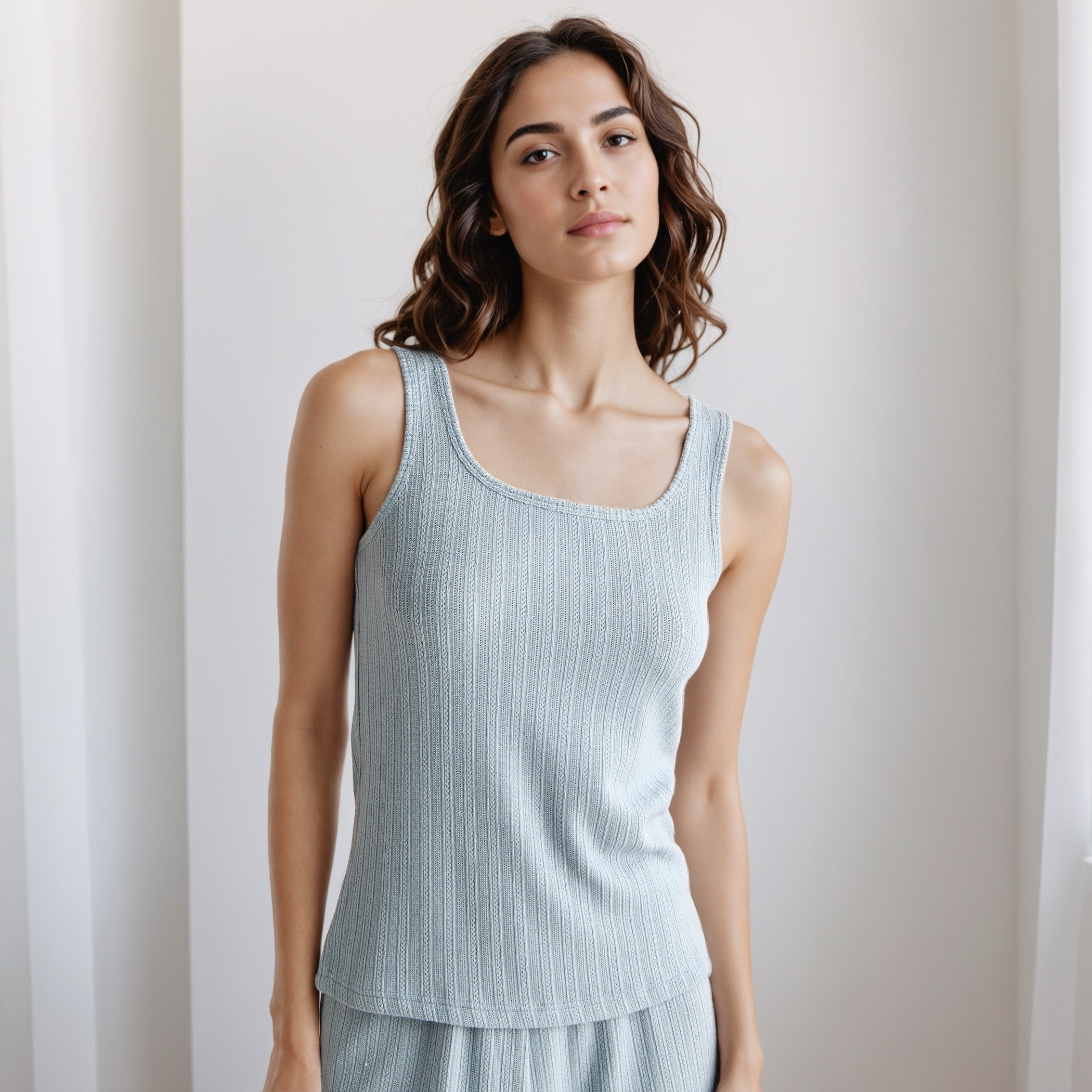 طقم بيجاما شورت وبلوزة دون أكمام-women-clothing-nightwear-pyjamas-shortsets-image-5