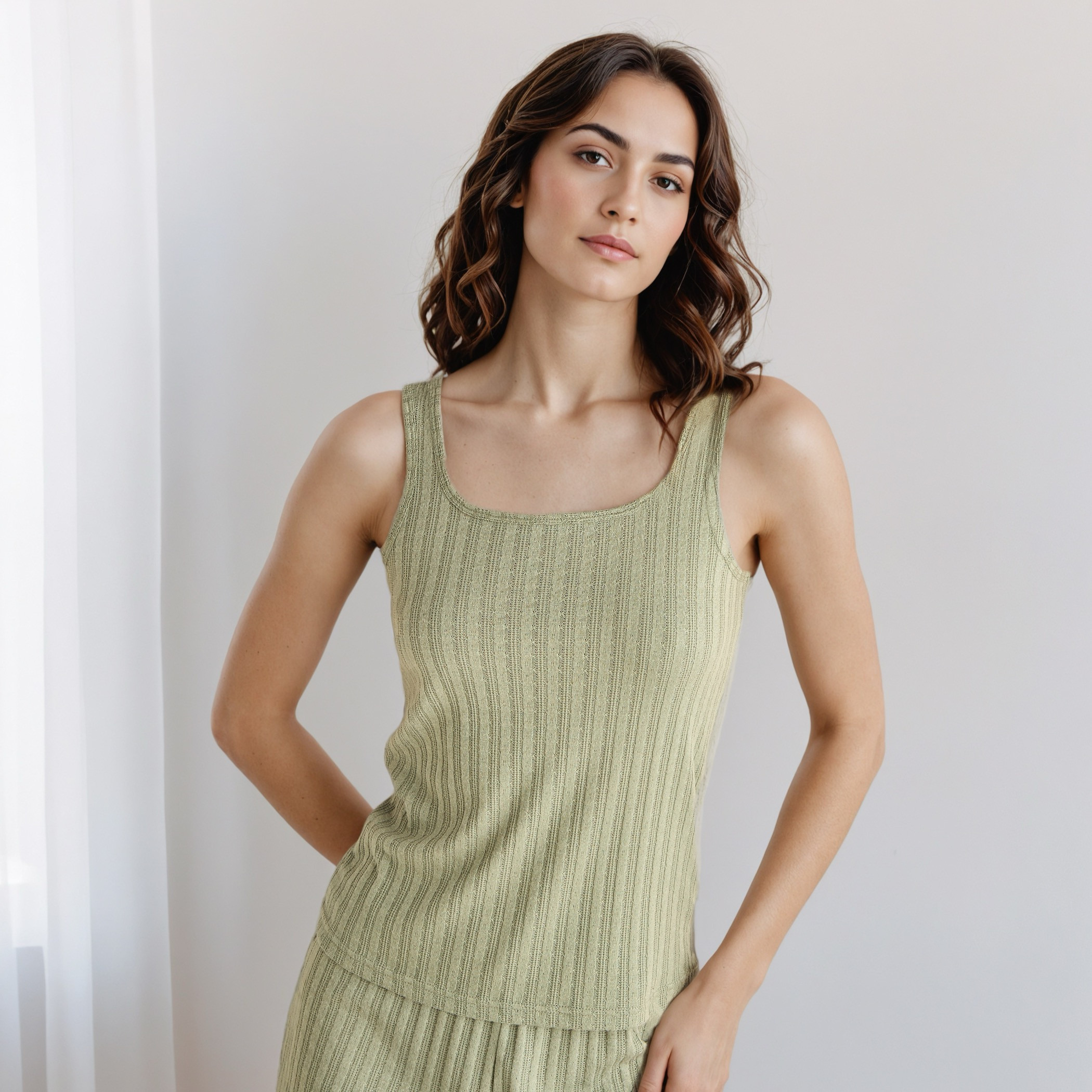 طقم بيجاما شورت وبلوزة بدون أكمام-women-clothing-nightwear-pyjamas-shortsets-image-5