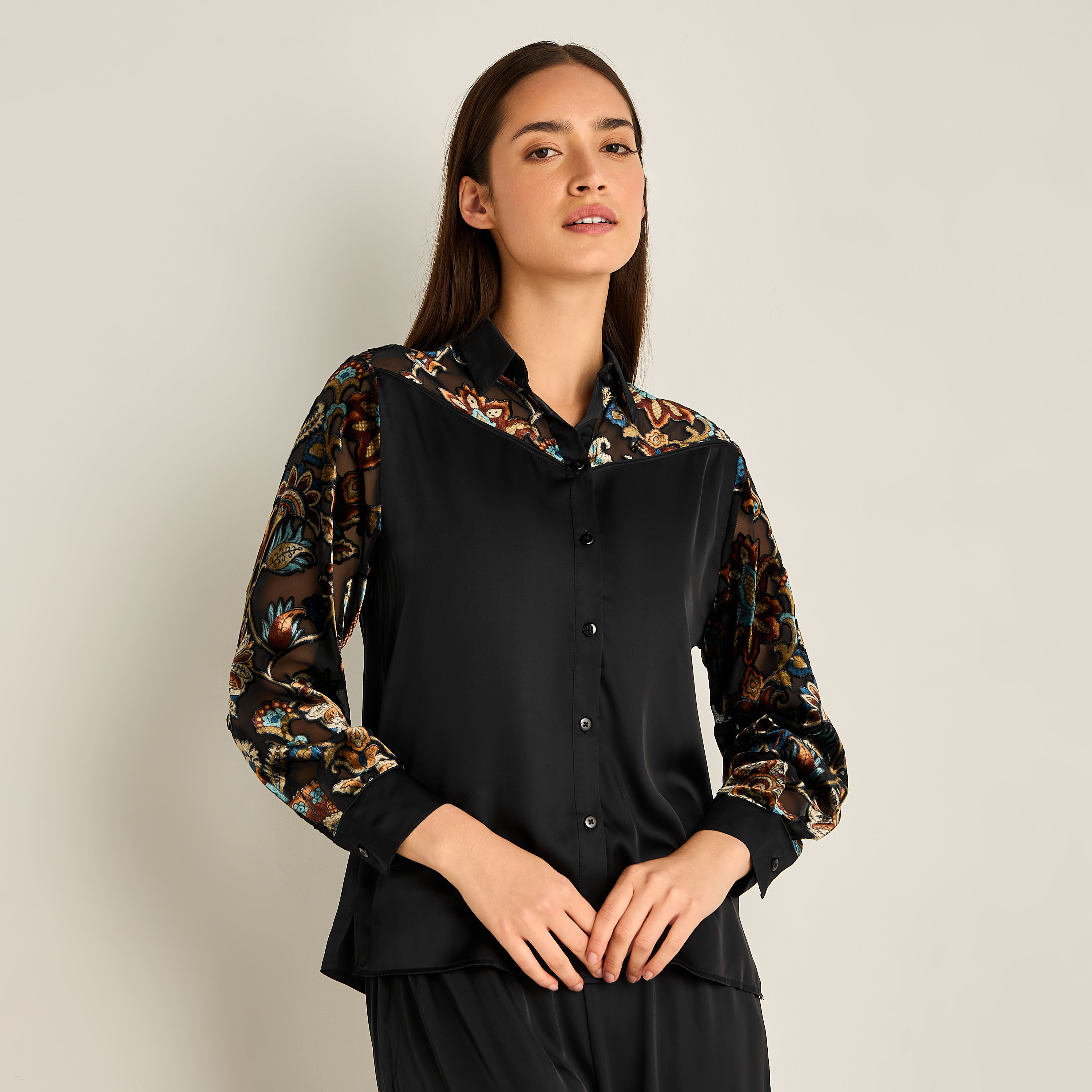 Pyjama Set Shirt and Pants-women-clothing-nightwear-pyjamas-longsets-image-2