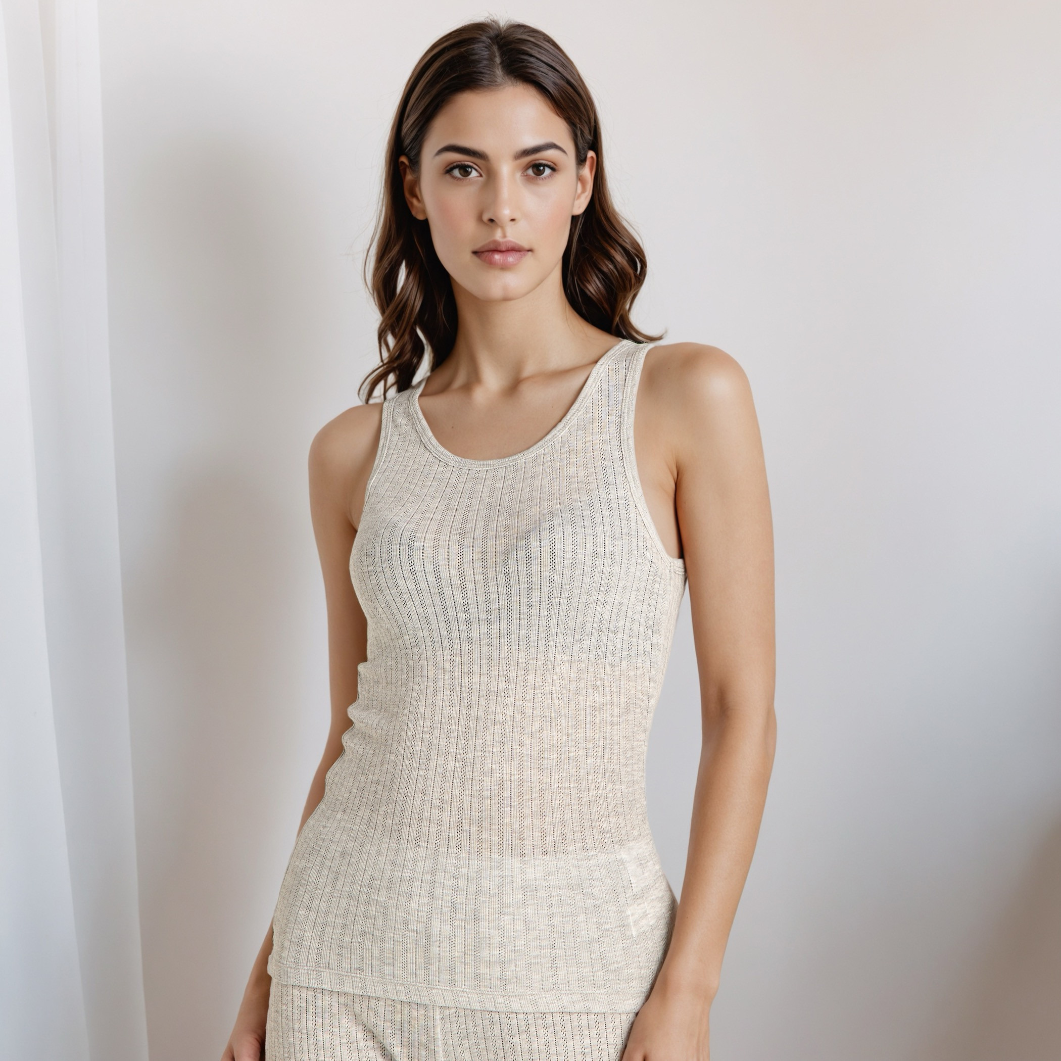 بلوزة حرارية مضلعة بدون أكمام-women-clothing-lingerie-thermals-image-10