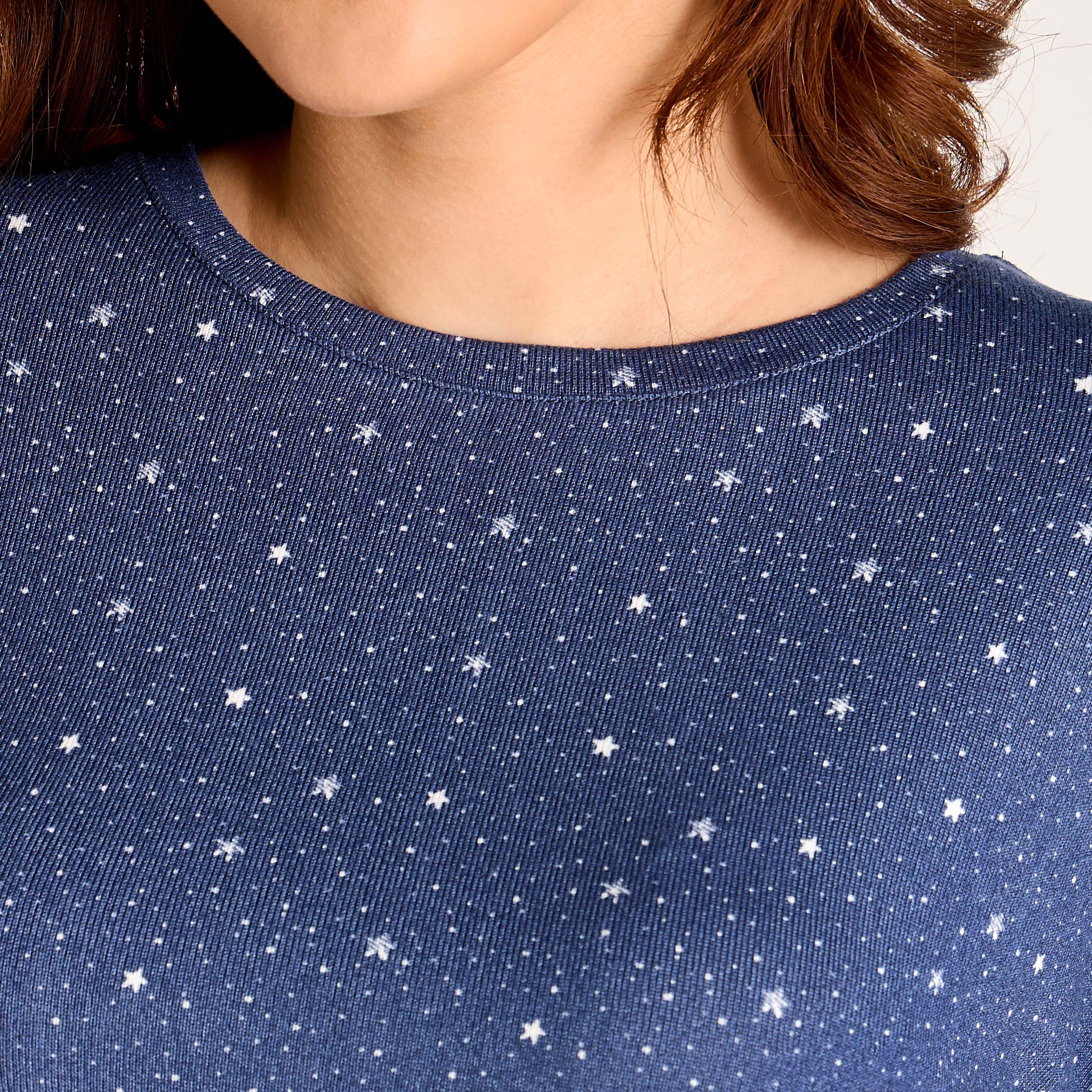 Pyjama Set T-shirt & Trousers-women-clothing-nightwear-pyjamas-longsets-image-5