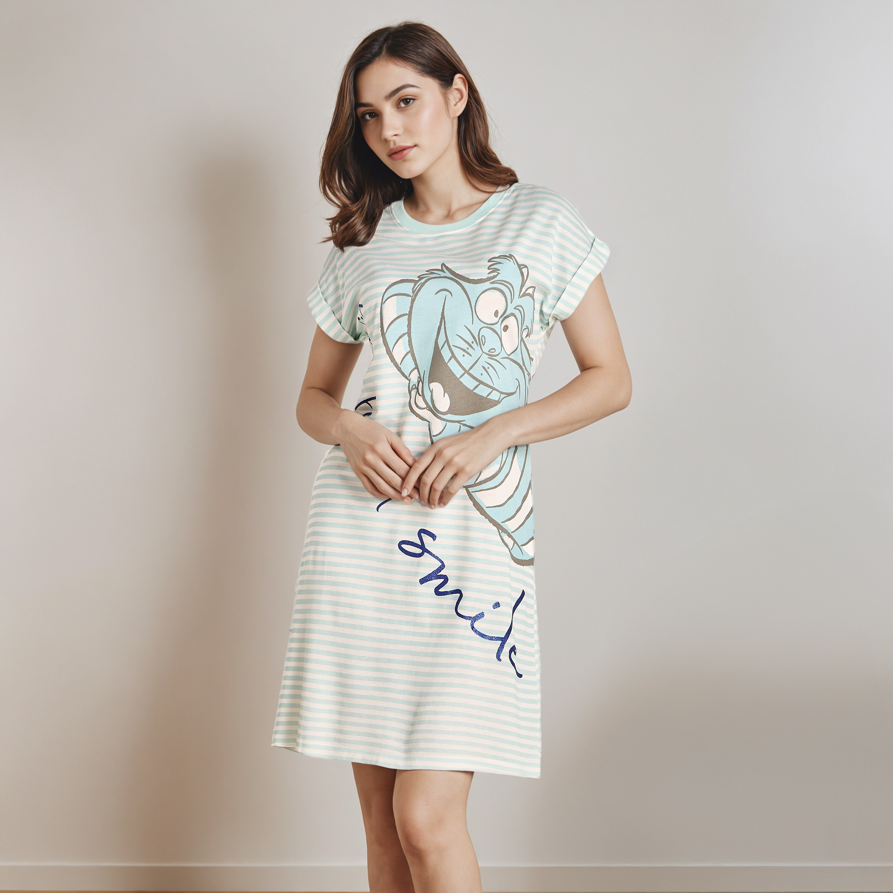 Nighty with Round Neck-women-clothing-nightwear-nighties-image-1
