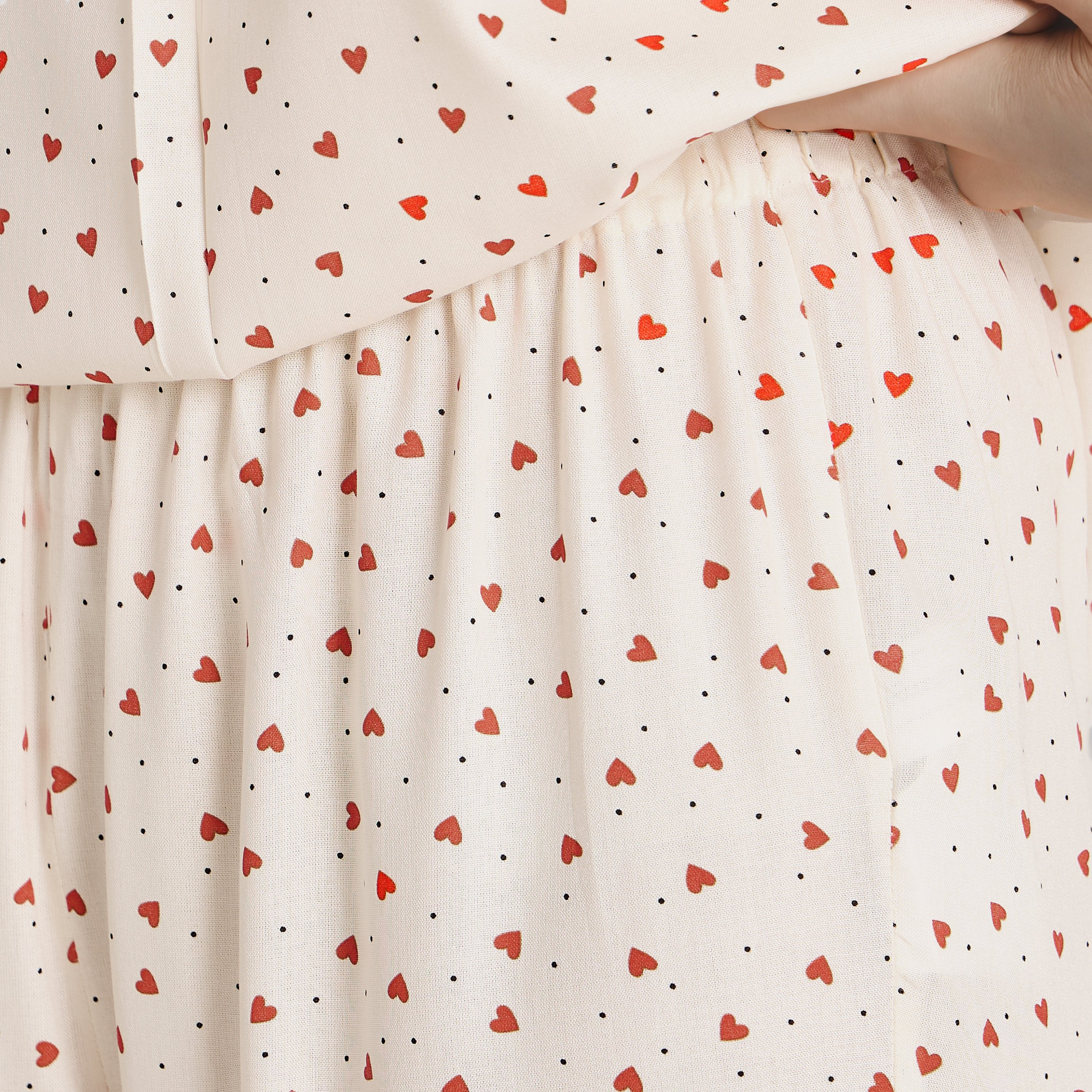 Pyjama Set Button-Down Shirt & Trousers Viscose-women-clothing-nightwear-pyjamas-longsets-image-5