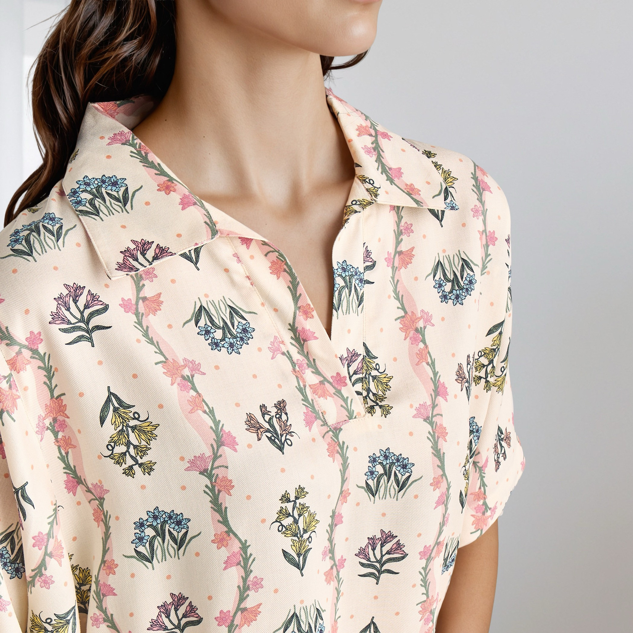 Nighty Viscose with Collar - Set of 2-women-clothing-nightwear-nighties-image-4