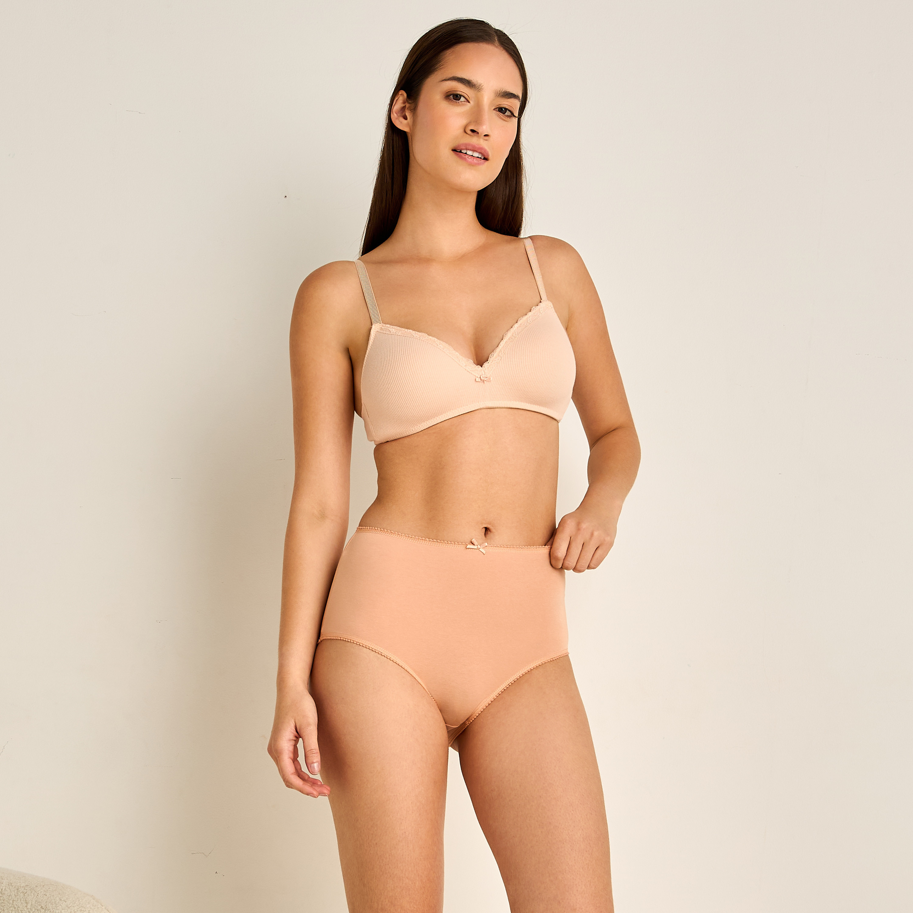 Set of 5 - Full Briefs High Waist-women-clothing-lingerie-panties-image-4