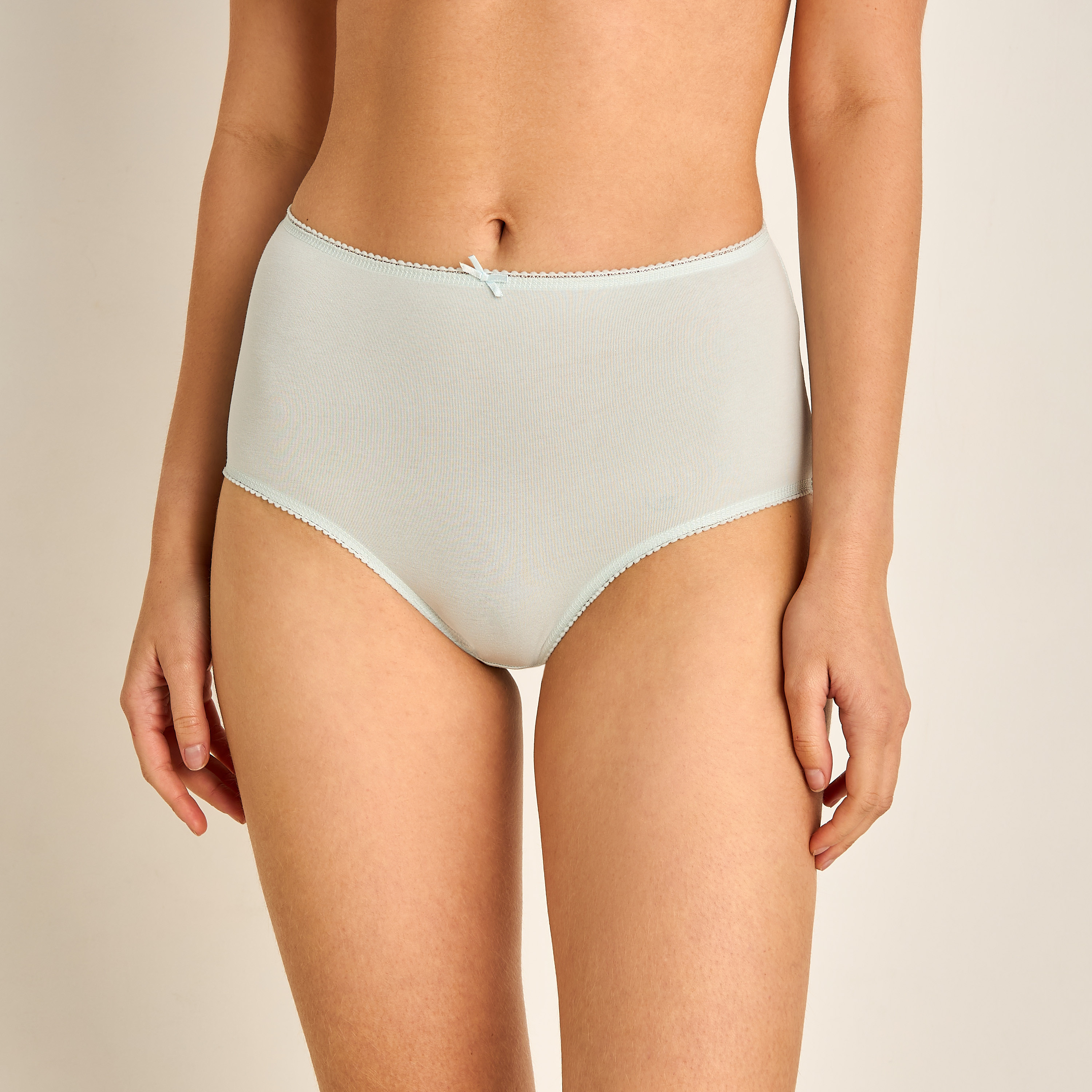 مجموعة 5 سراويل داخلية بخصر عالي-women-clothing-lingerie-panties-image-7
