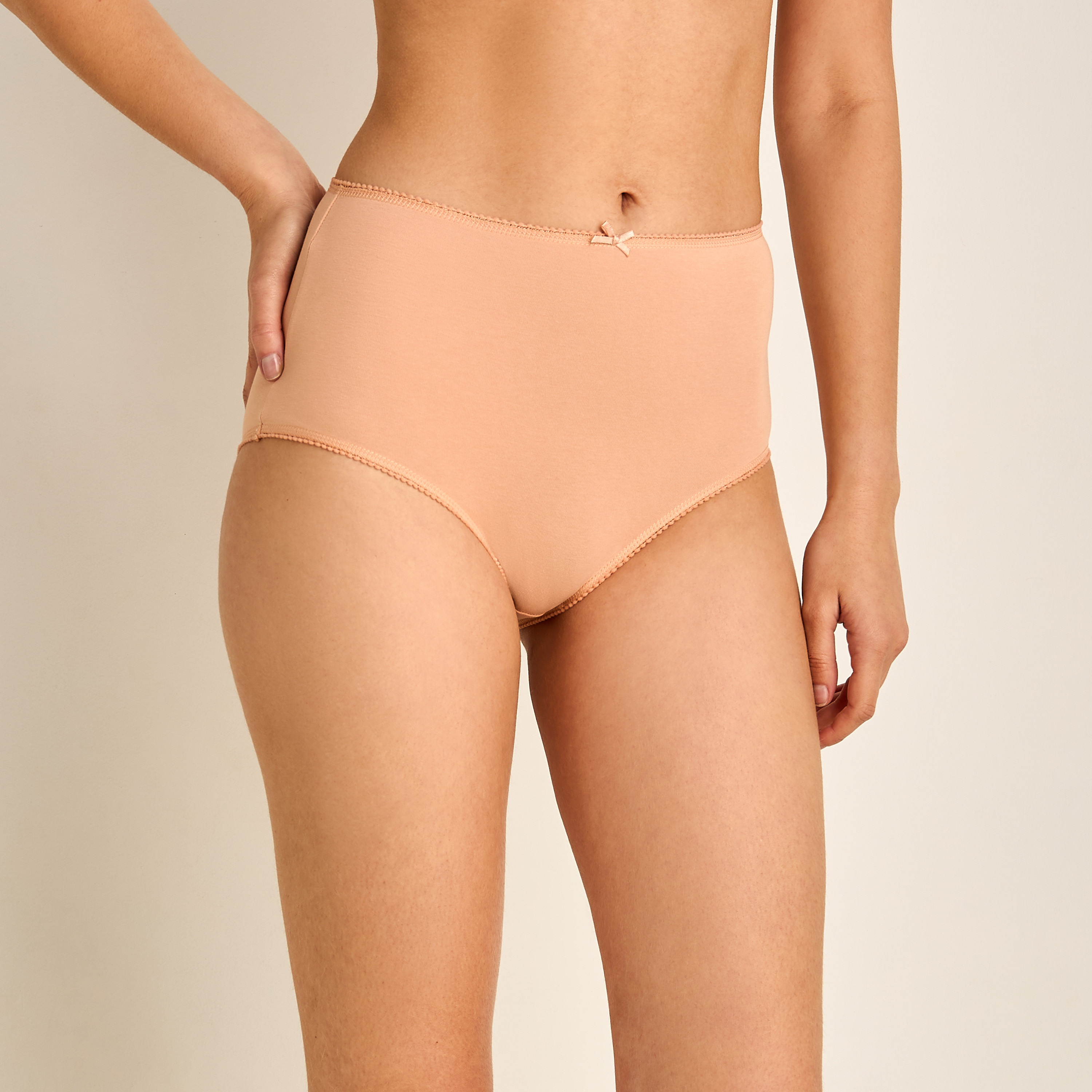 Set of 5 - Full Briefs High Waist-women-clothing-lingerie-panties-image-9