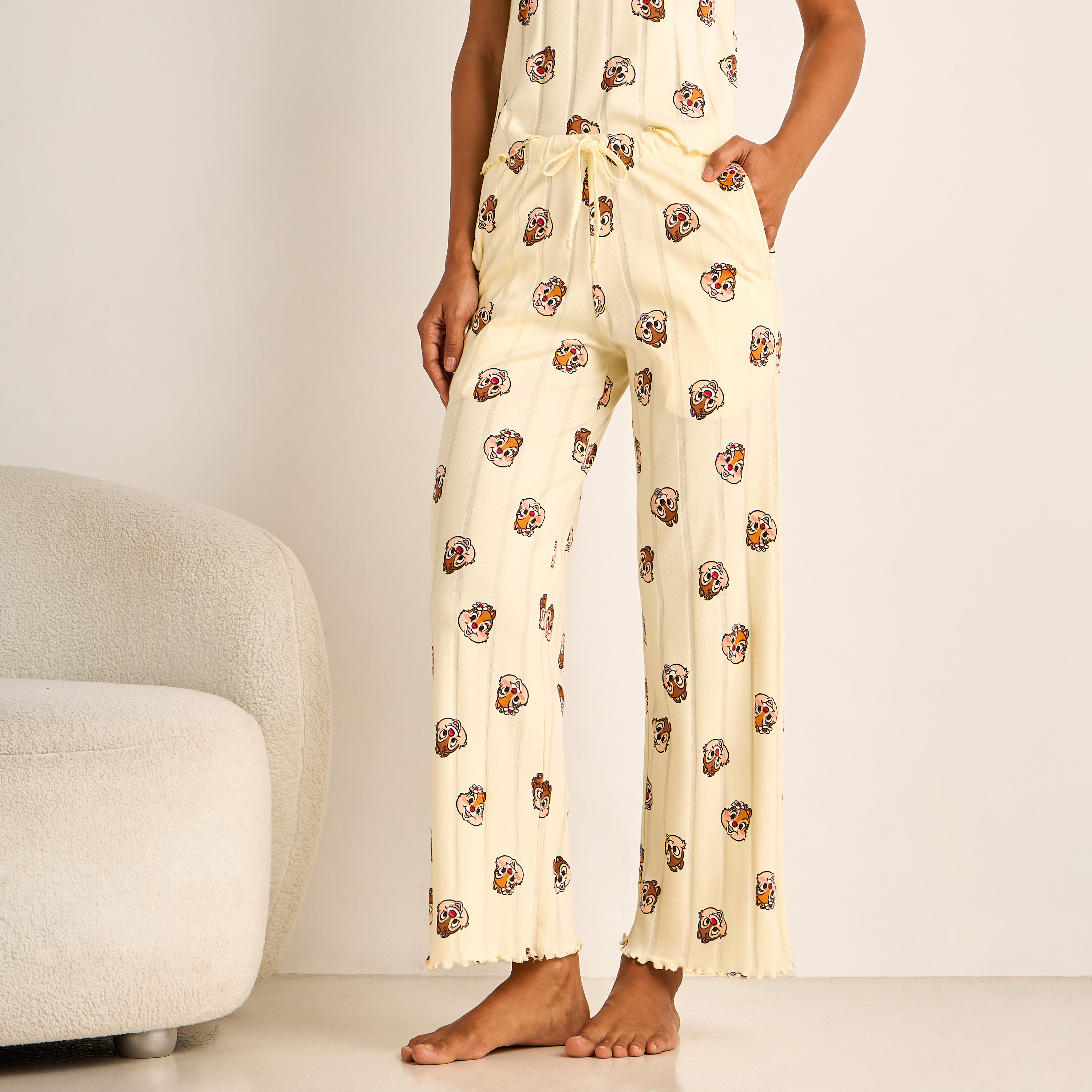 Pyjama Set Top & Trousers-women-clothing-nightwear-pyjamas-longsets-image-3