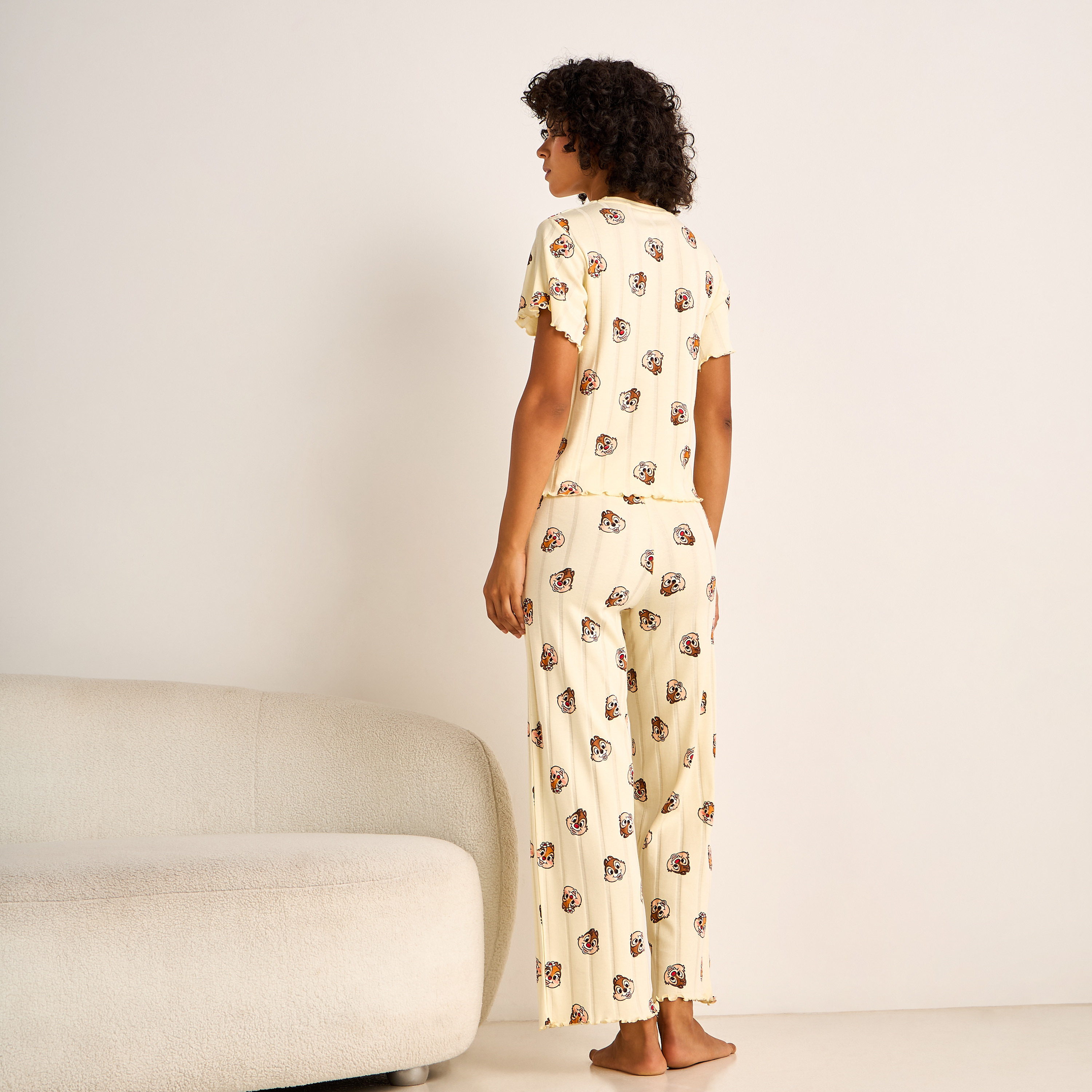 Pyjama Set Top & Trousers-women-clothing-nightwear-pyjamas-longsets-image-4