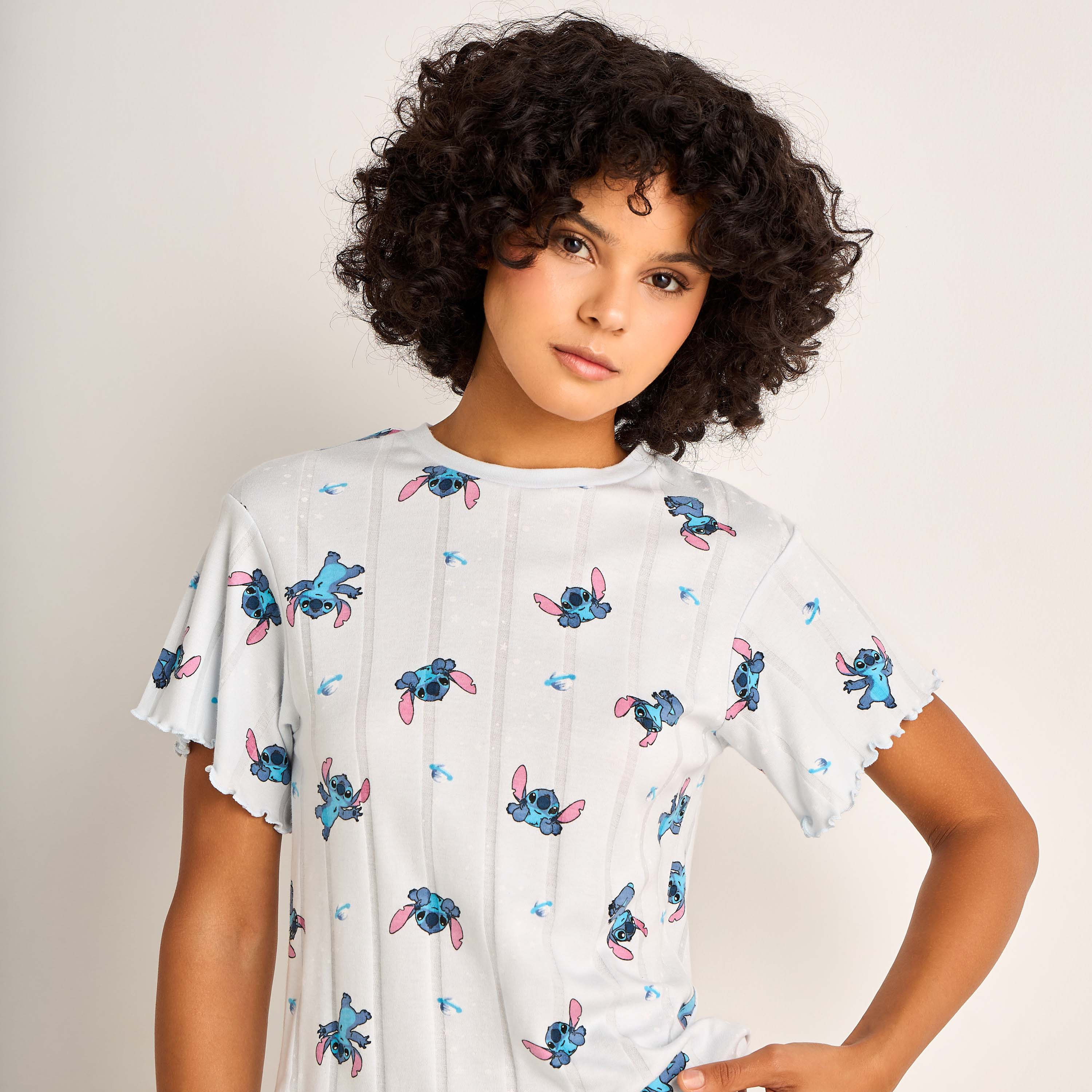 Pyjama Set Top & Trousers-women-clothing-nightwear-pyjamas-longsets-image-6