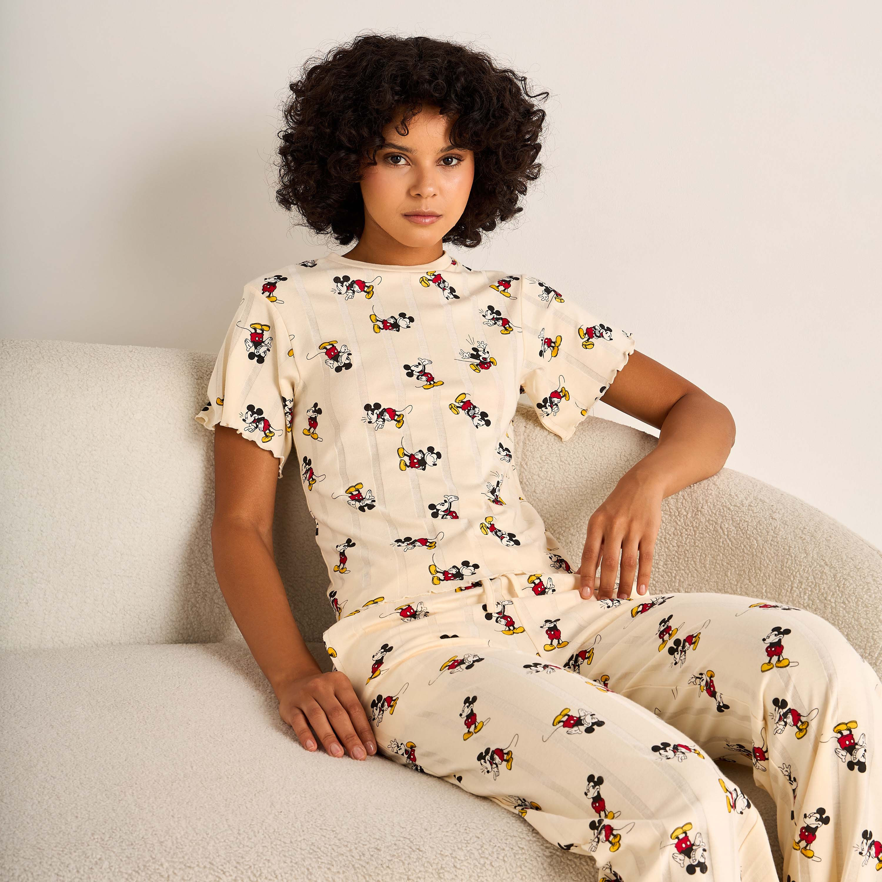 Pyjama Set Top & Trousers-women-clothing-nightwear-pyjamas-longsets-image-6