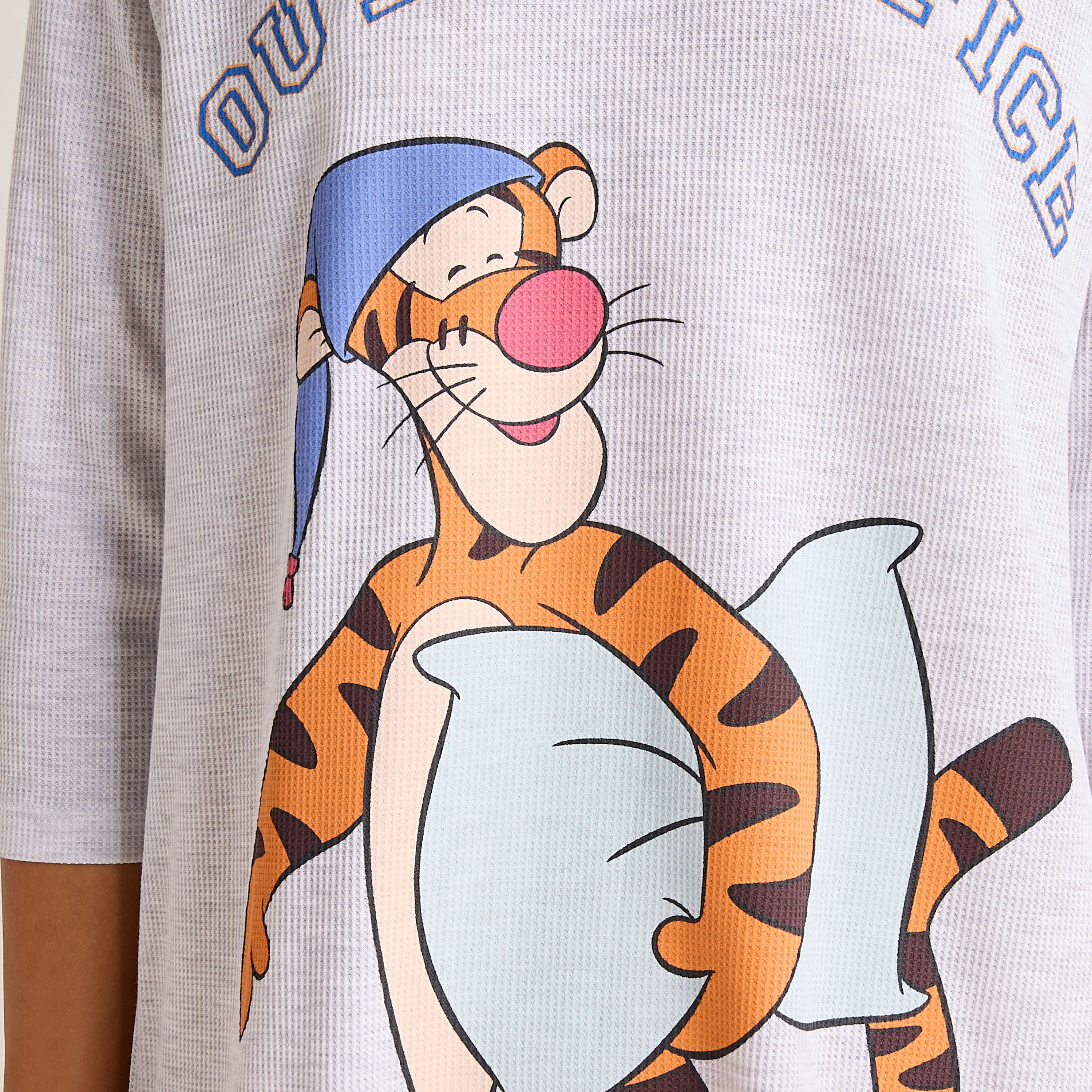 Sleepshirt 3/4 Sleeves with Tigger Print-women-clothing-nightwear-nighties-image-5