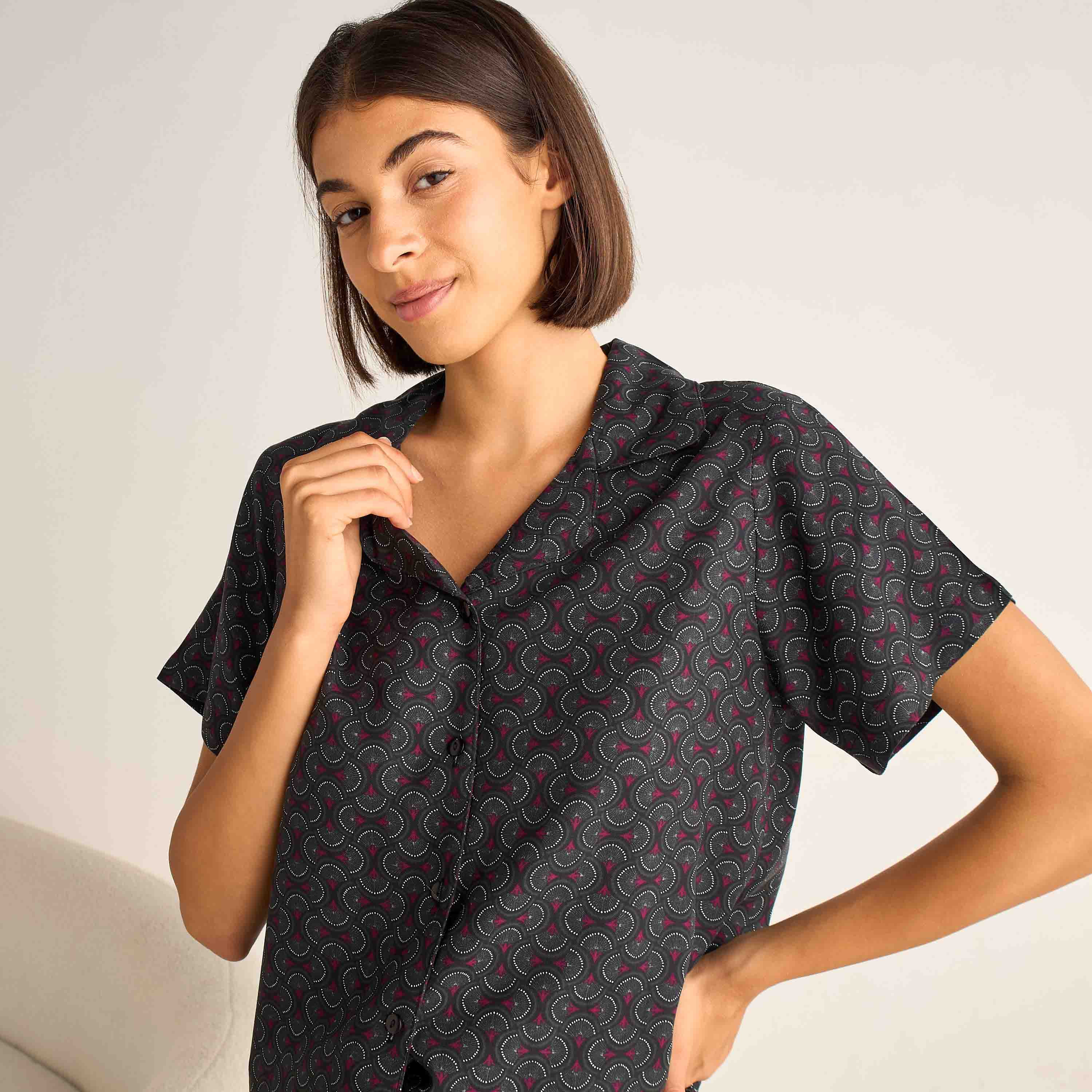 Pyjama Set Shirt & Trousers-women-clothing-nightwear-pyjamas-longsets-image-7