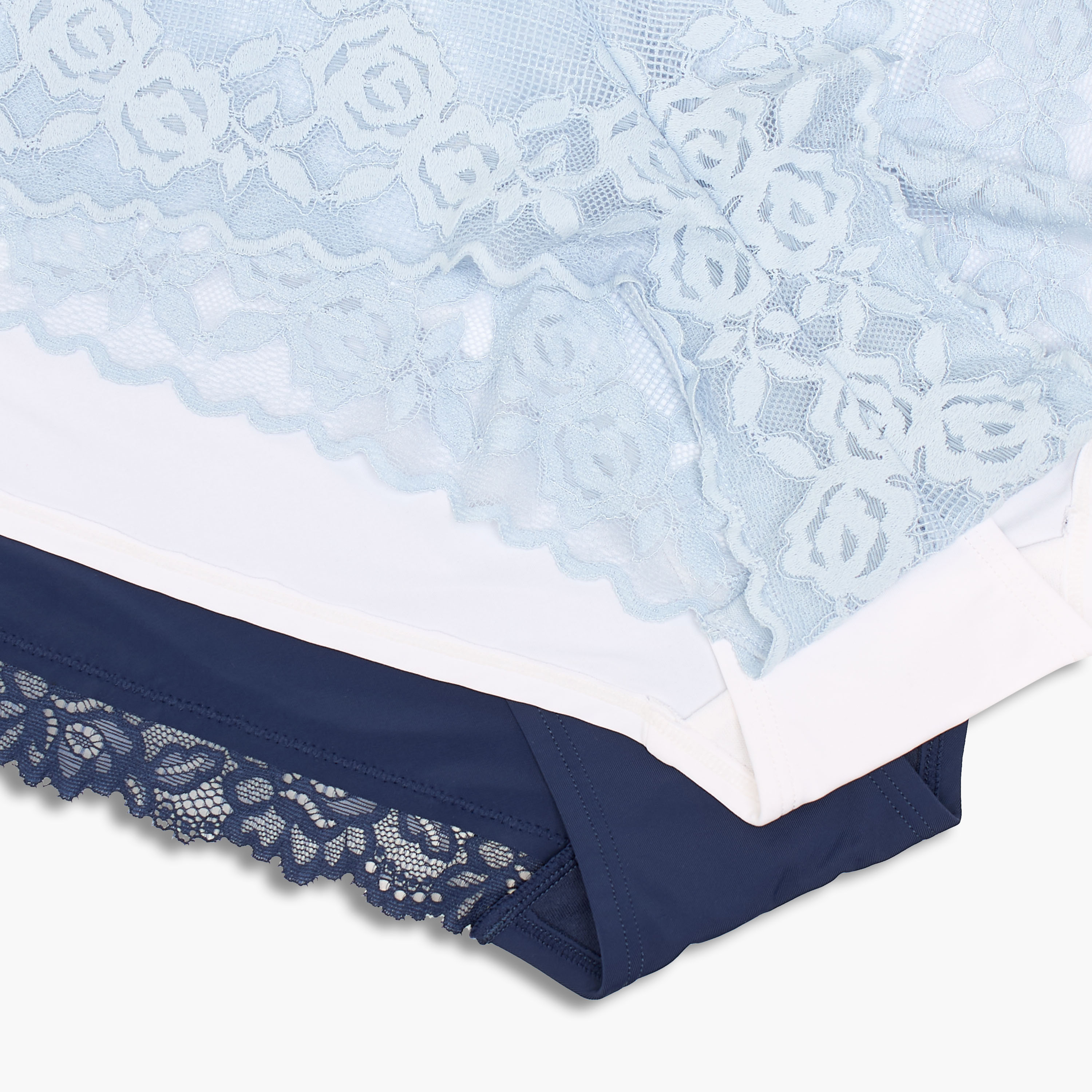طقم من 3 - سراويل داخلية بخصر مطاطي-women-clothing-lingerie-panties-image-13