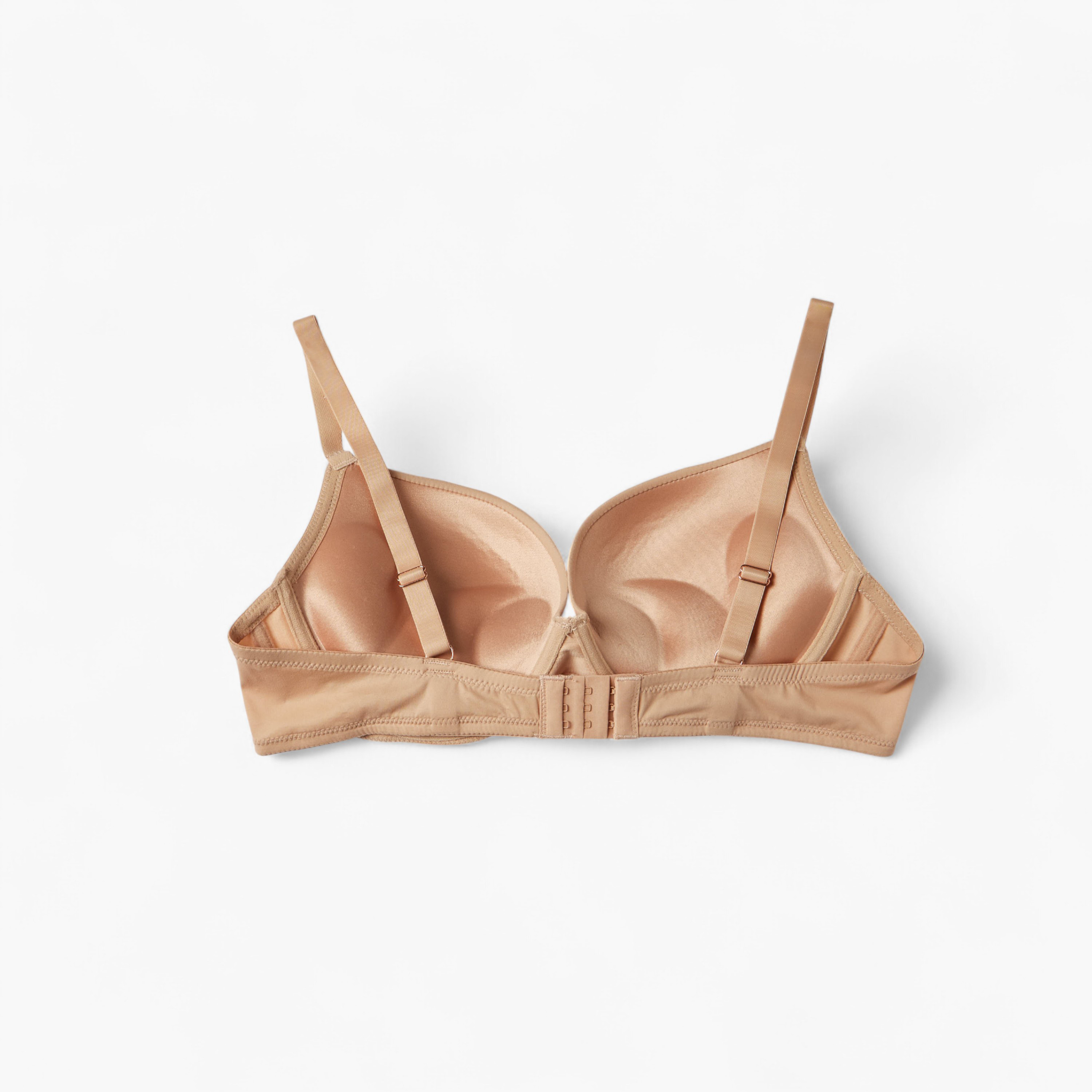 Double Push Up Bra with Hook and Eye Closure-women-clothing-lingerie-bras-image-2