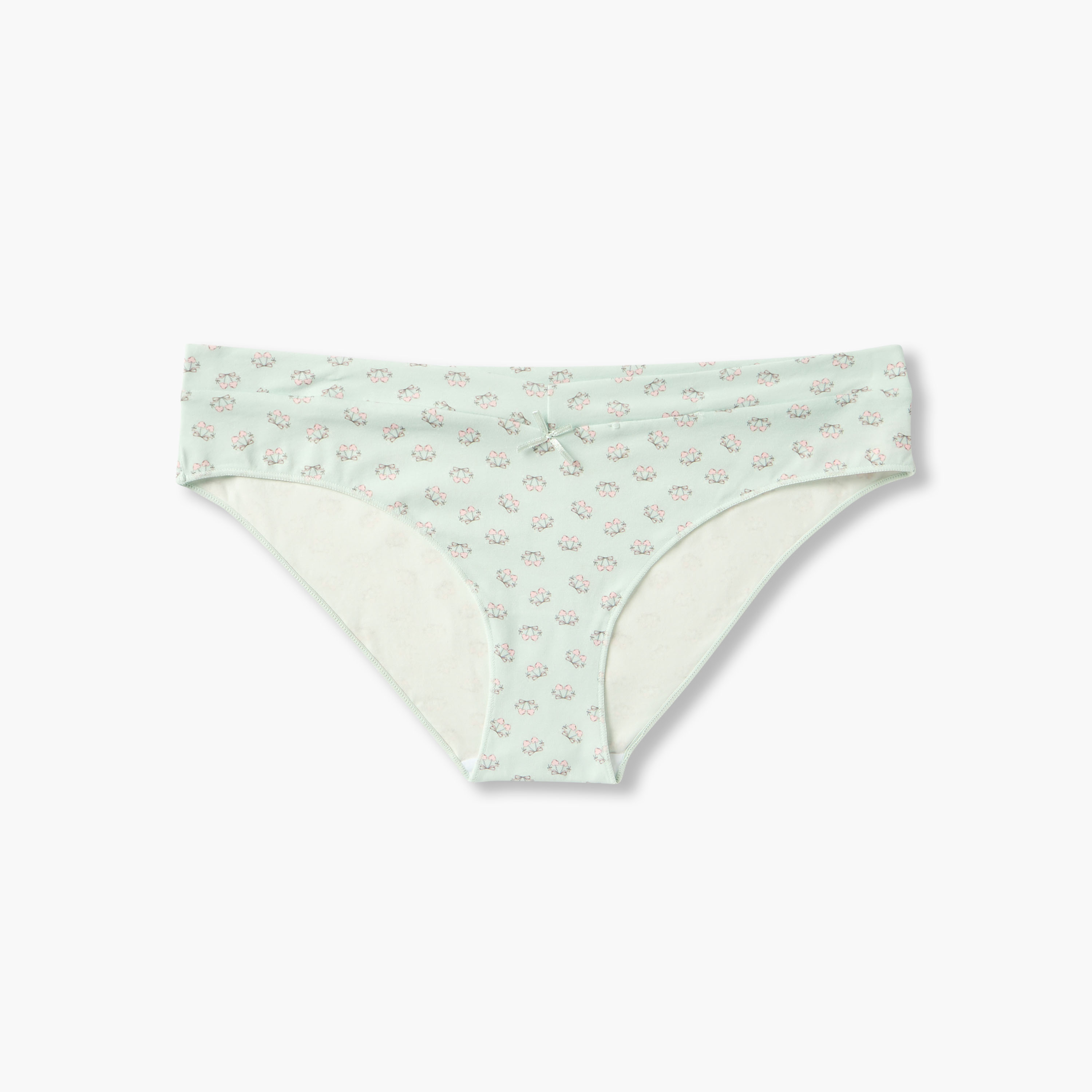 Bikini Brief with Cherry Print-women-clothing-lingerie-panties-image-1