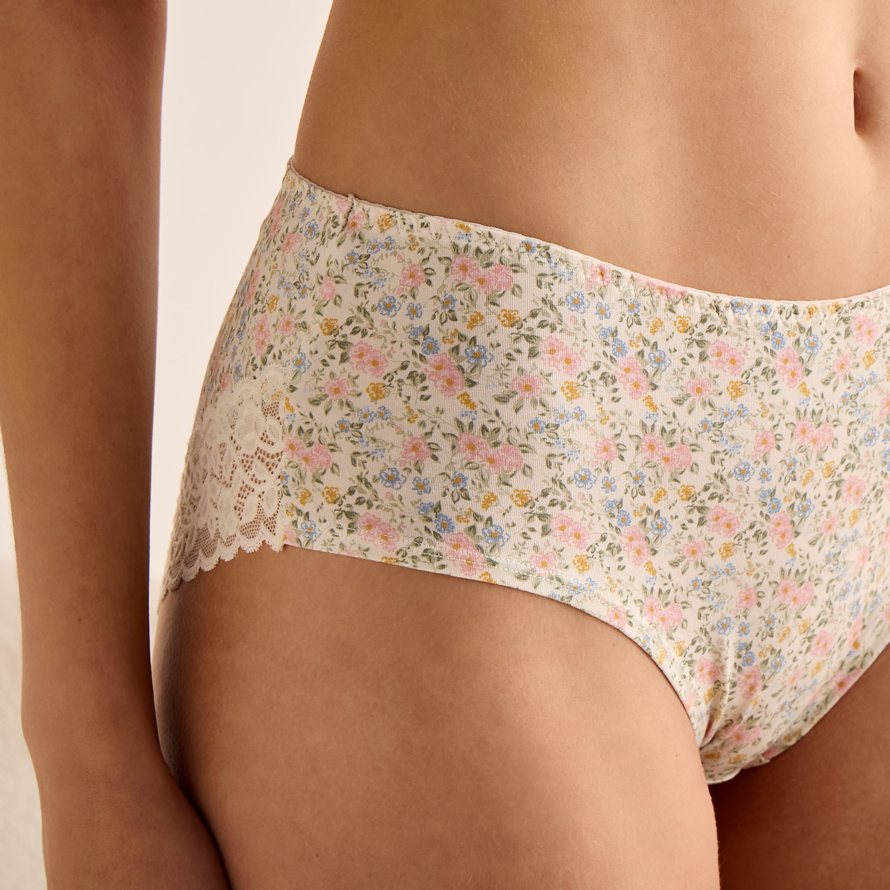 Full Briefs with Laced Floral Print-women-clothing-lingerie-panties-image-4