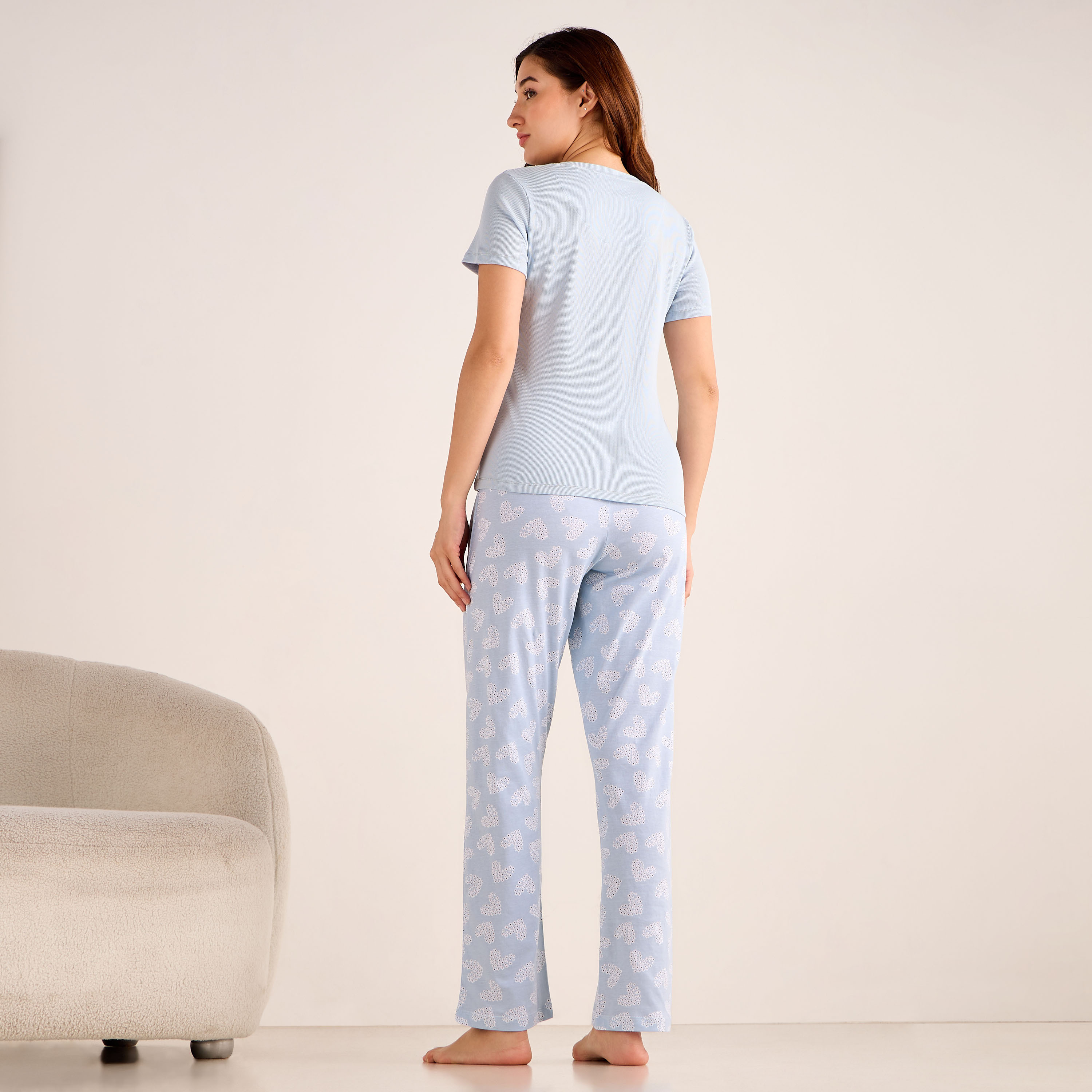 Pyjama Set T-shirt & Pants-women-clothing-nightwear-pyjamas-longsets-image-3