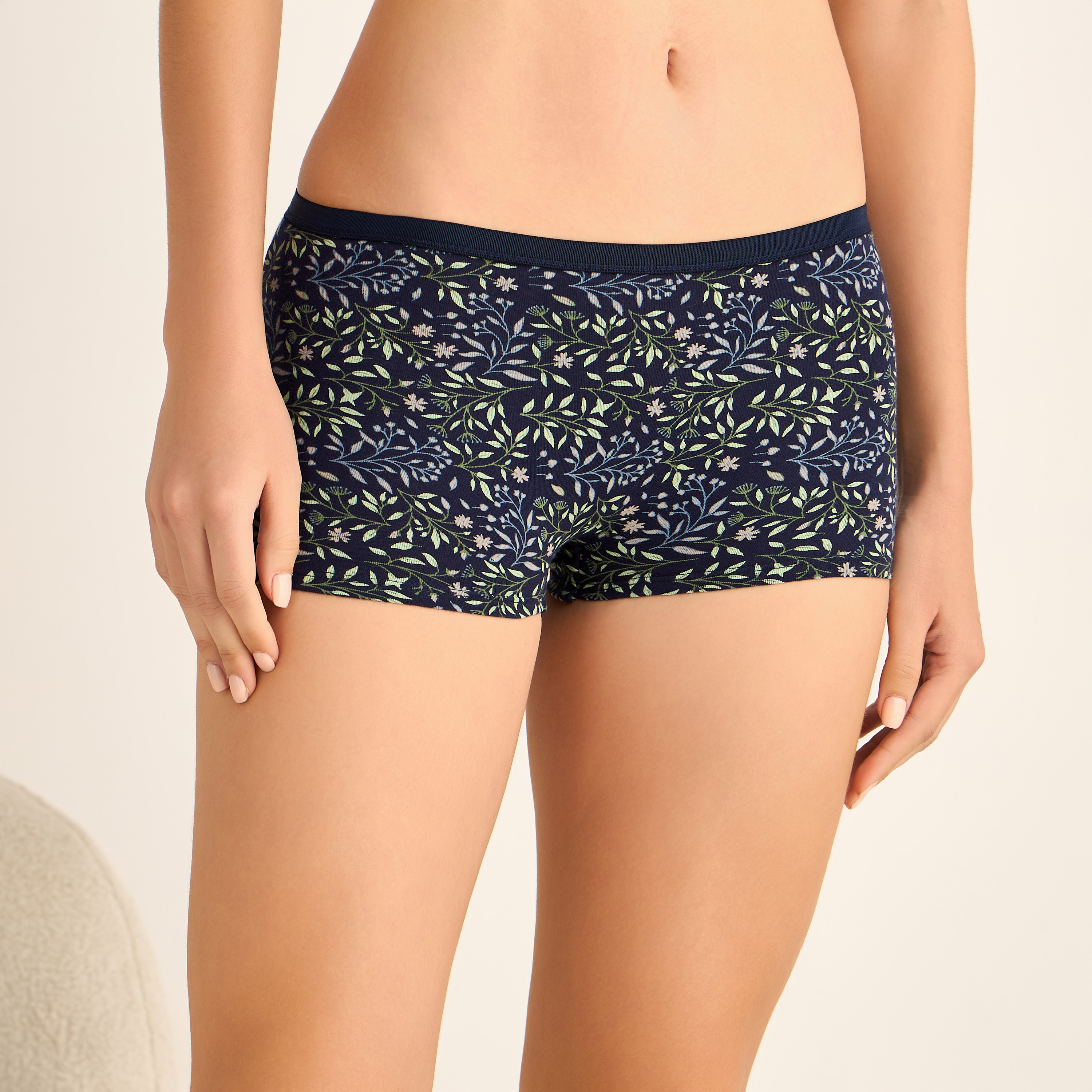 Set of 5 - Boxer Briefs with Assorted Print-women-clothing-lingerie-panties-image-5
