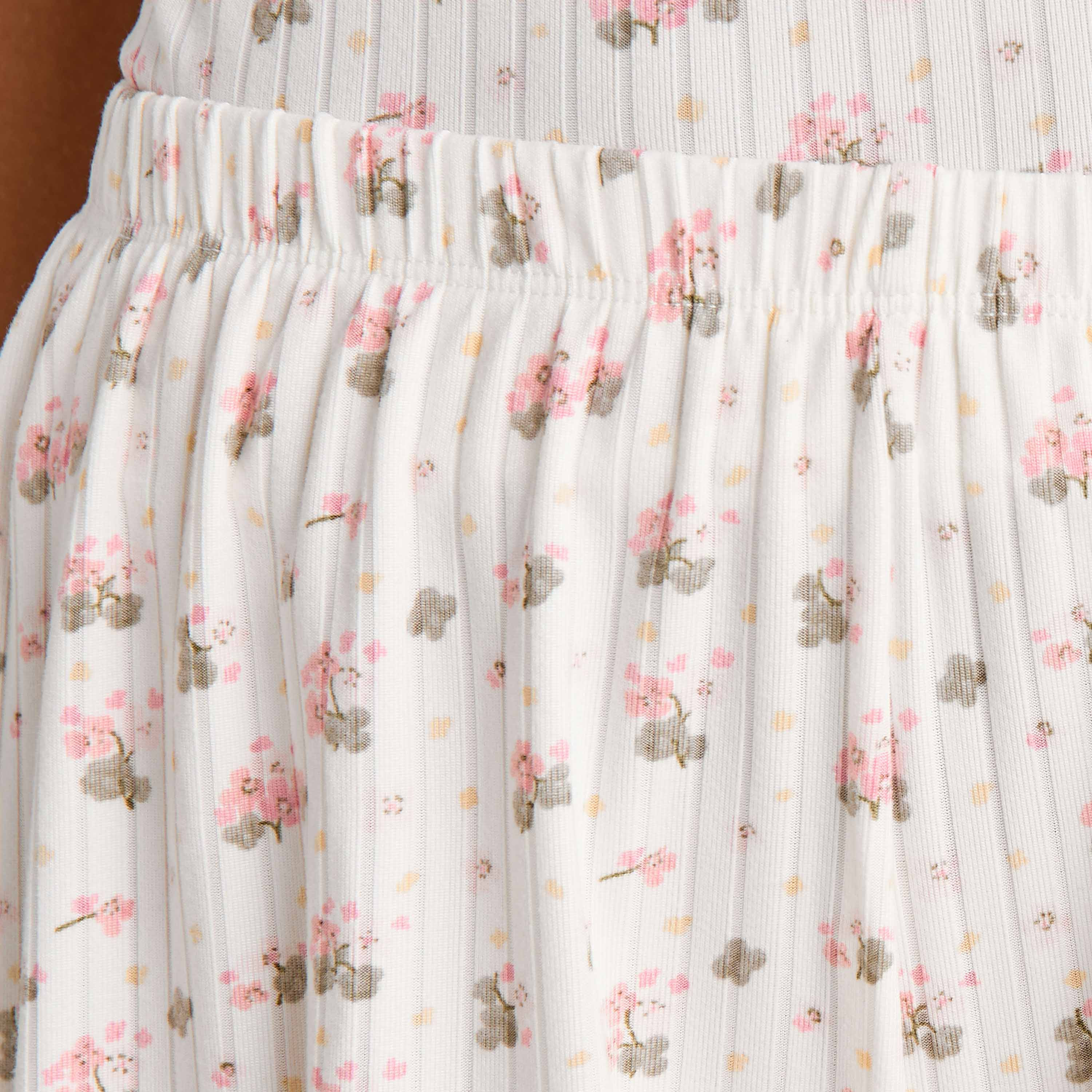 Shorts Ribbed Texture-women-clothing-nightwear-pyjamas-bottoms-image-3