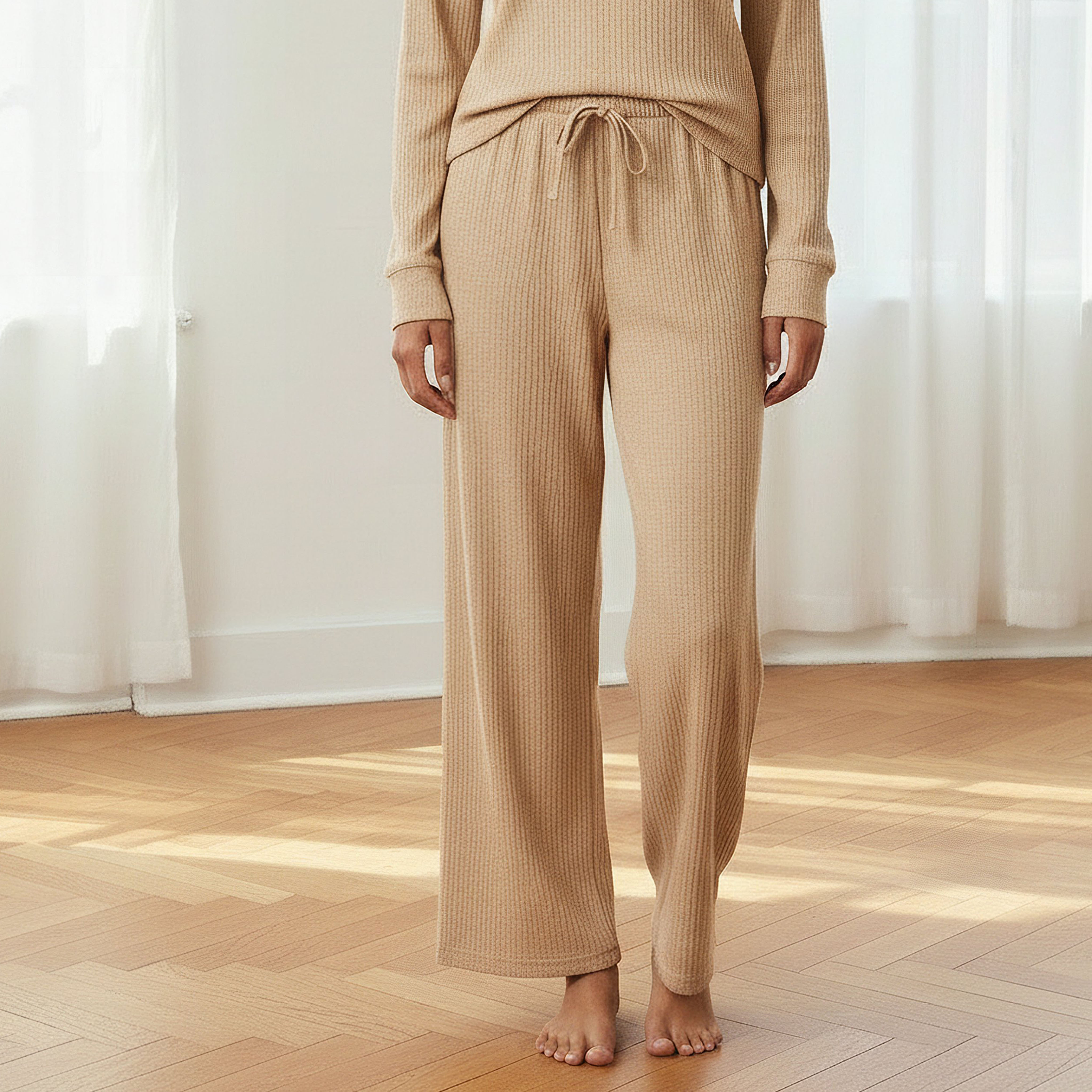 Pyjama Set Top & Trousers-women-clothing-nightwear-pyjamas-longsets-image-4