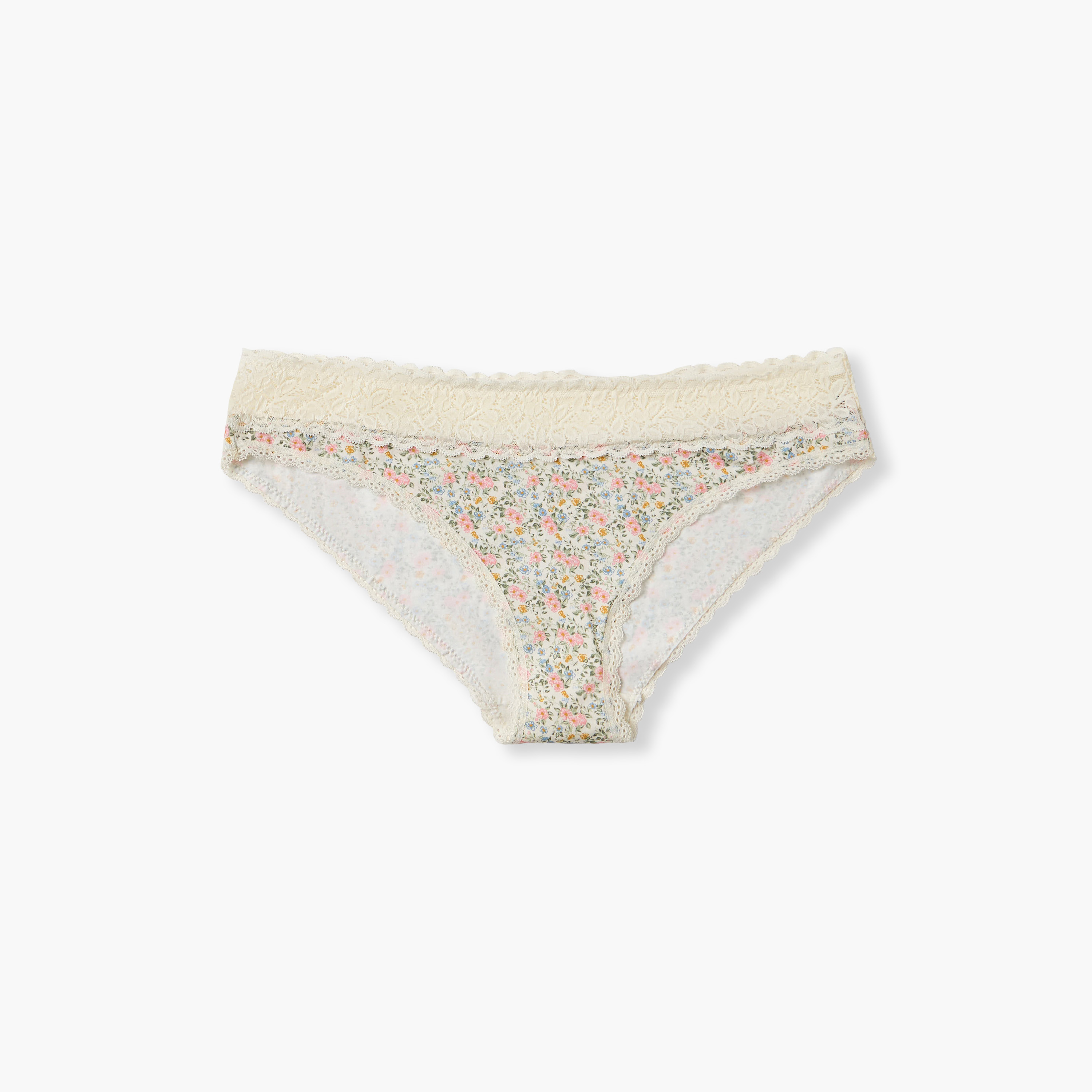 سروال داخلي بقصة دانتيل وطبعات-women-clothing-lingerie-panties-image-1