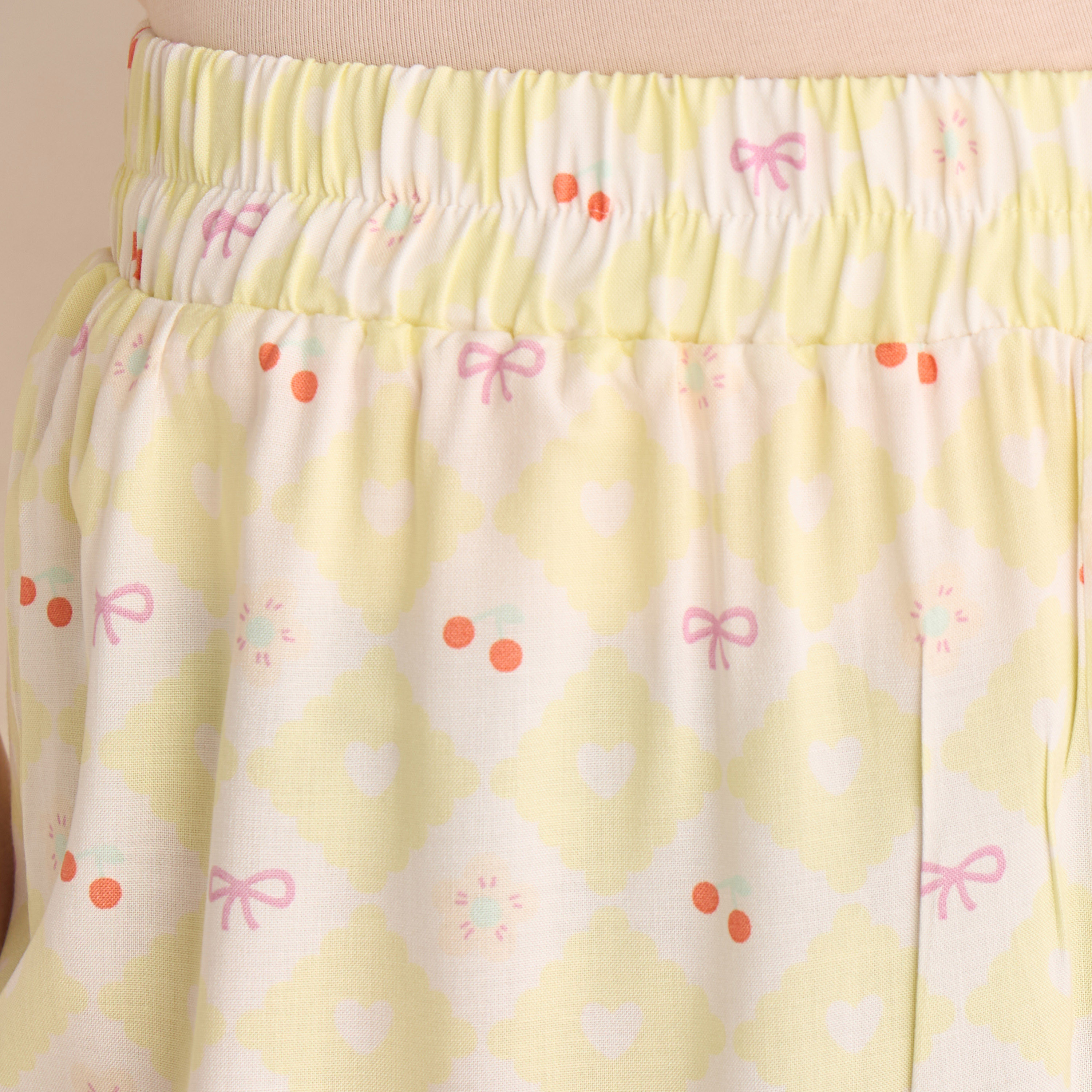 Printed Rayon Bottoms with Elasticated Waistband-women-clothing-nightwear-pyjamas-bottoms-image-3