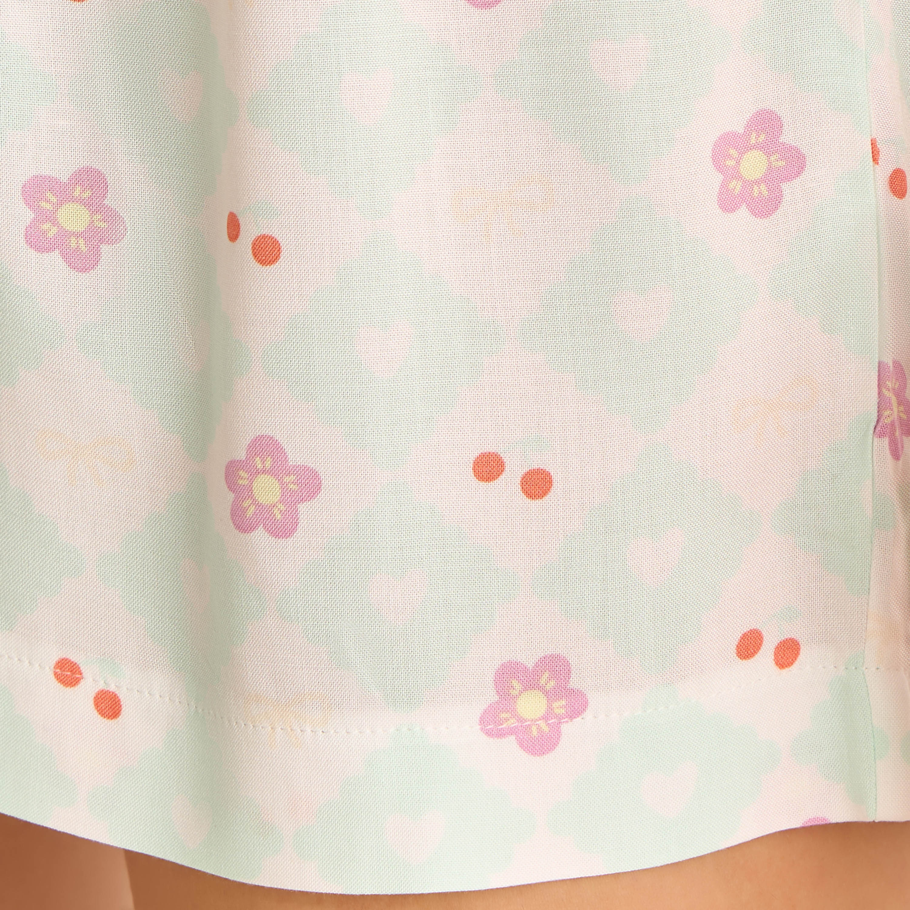 Floral Print Rayon Bottoms with Elasticated Waistband-women-clothing-nightwear-pyjamas-bottoms-image-5