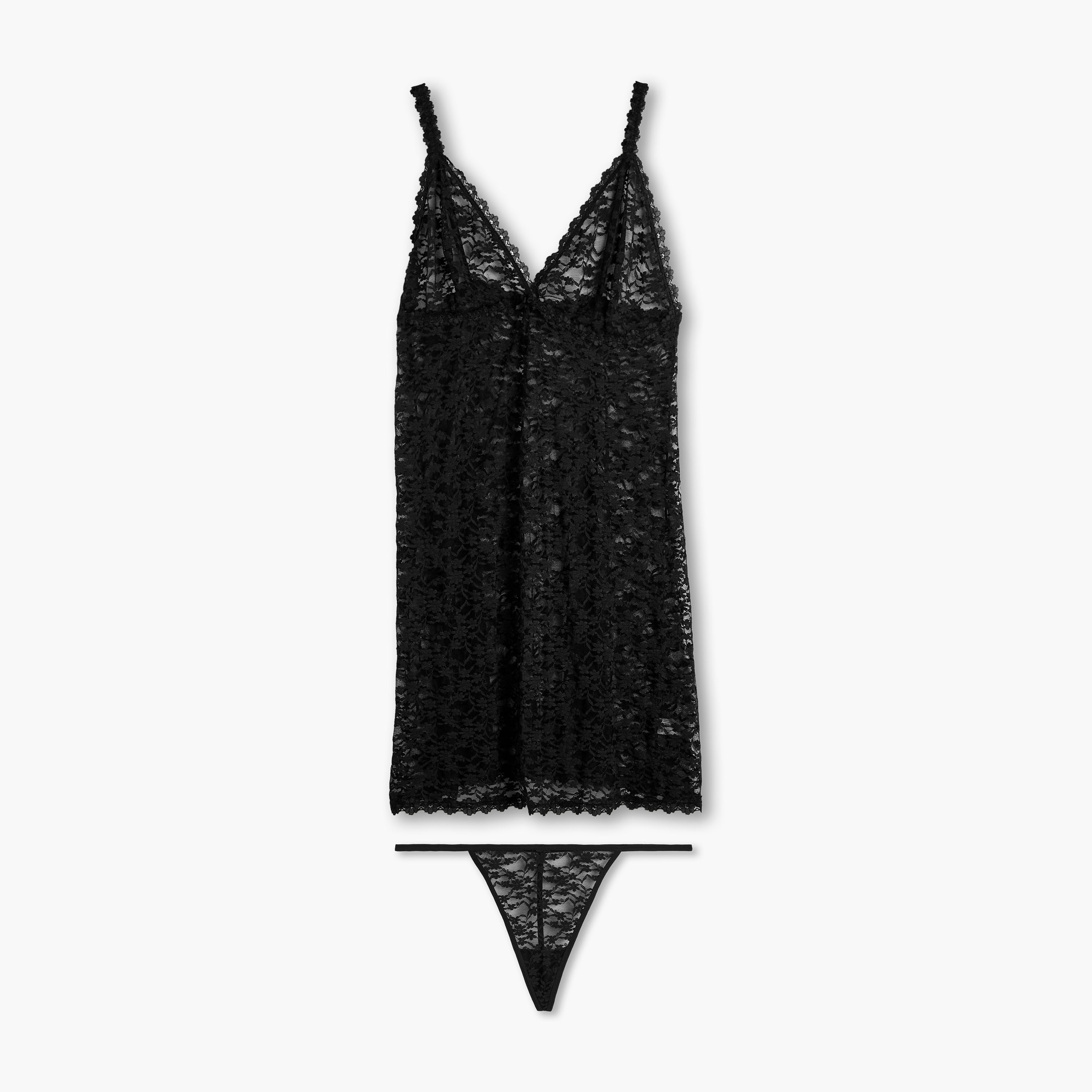 Slip Dress Sleeveless with Adjustable Straps-women-clothing-nightwear-nighties-image-1
