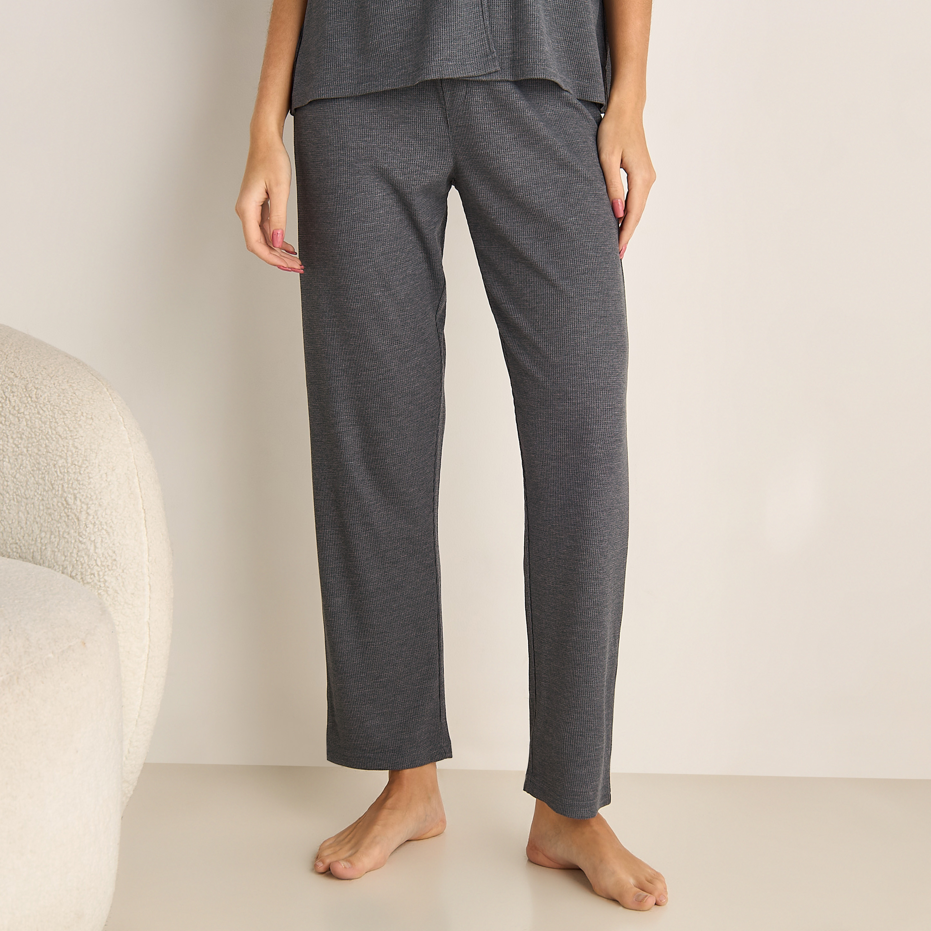 Pyjama Set Button-Down Shirt & Pants-women-clothing-nightwear-pyjamas-longsets-image-4